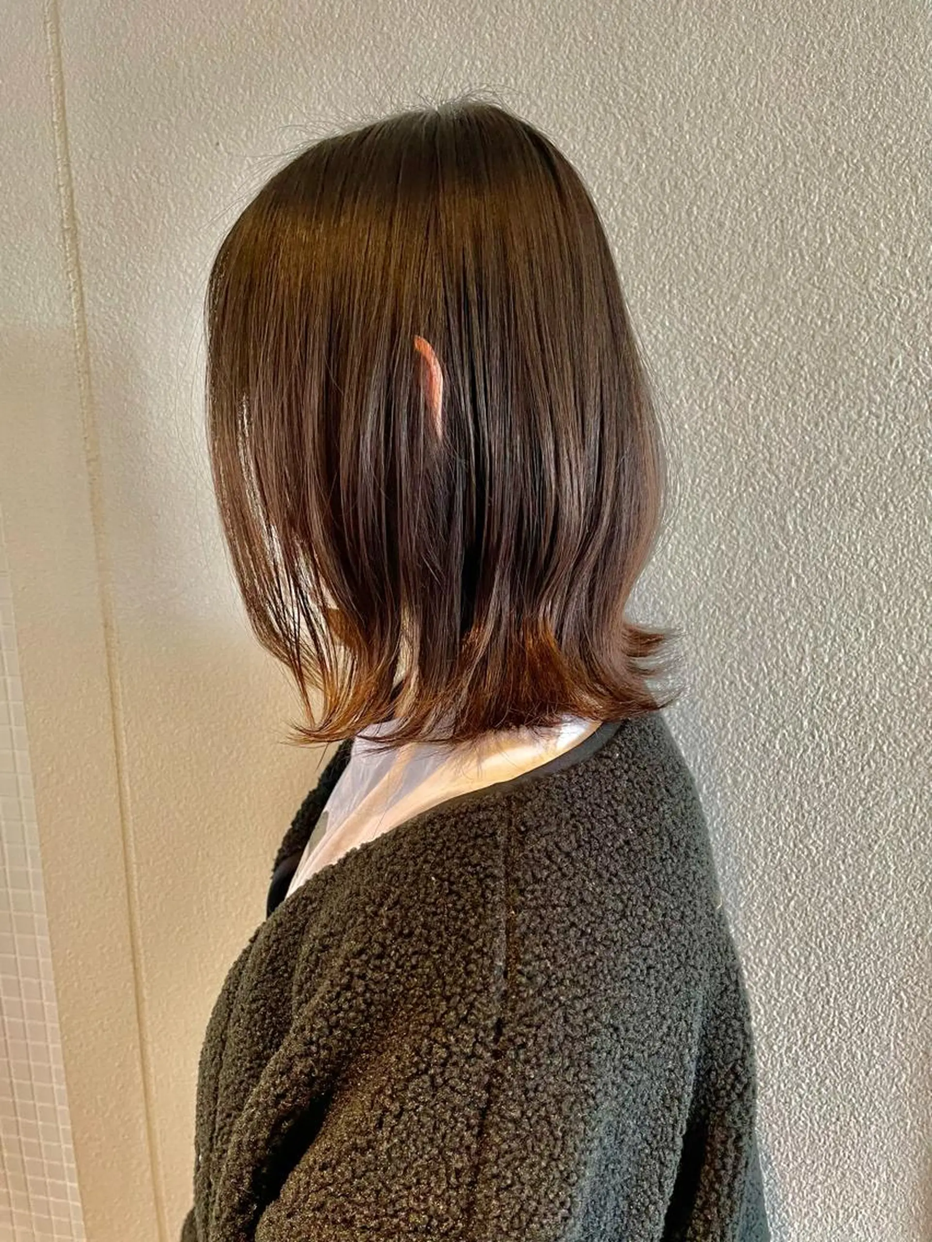 ミディアム パーマ ヘアアレンジ 坂尻 嘉珠也のヘアスタイル