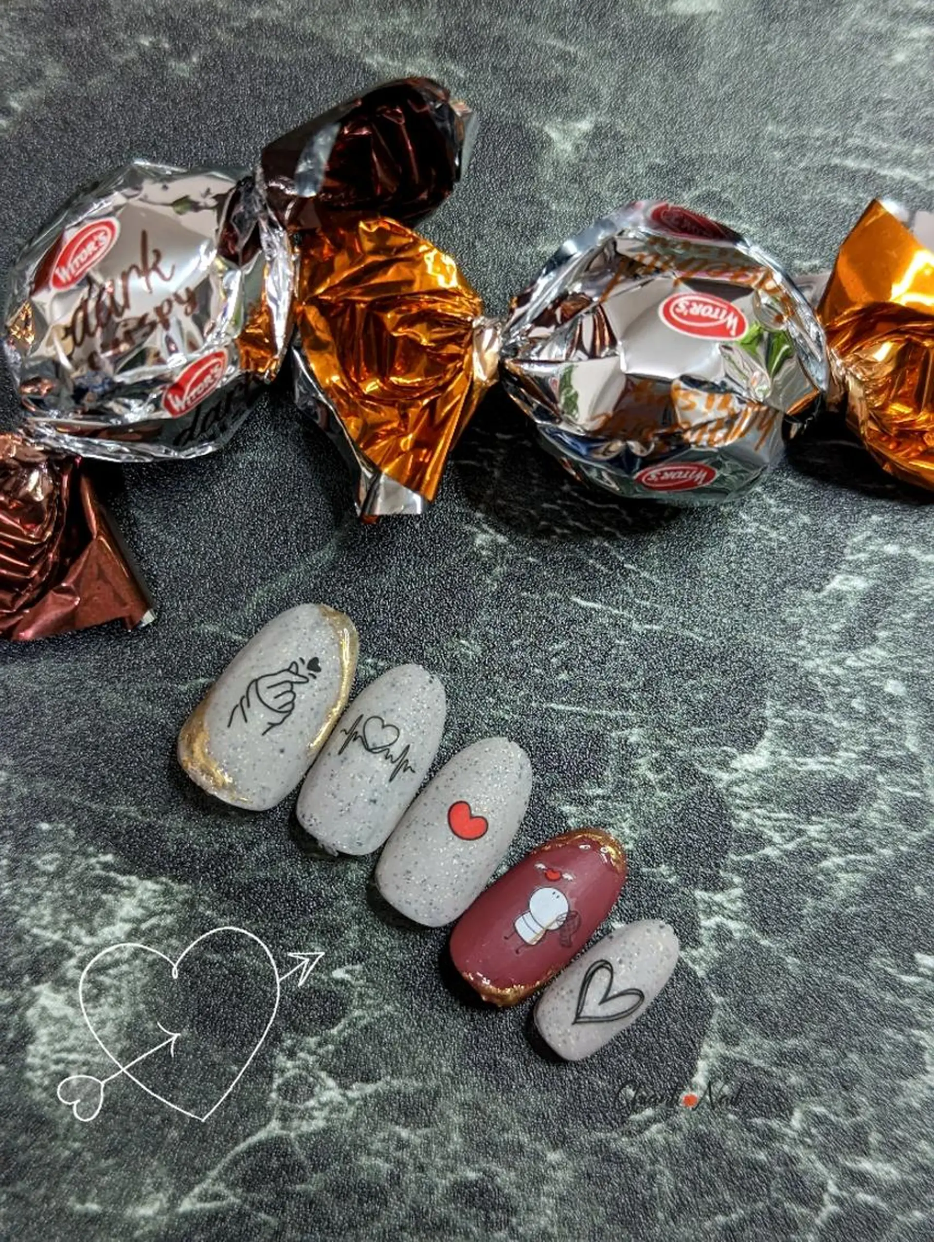 ネイル マットネイル Chianti Nailのネイルデザイン