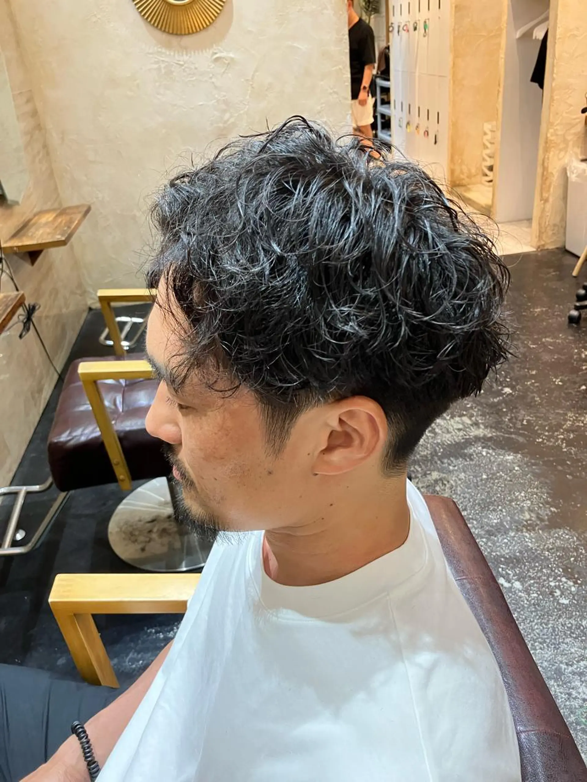 パーマ メンズ カット パーマ メンズ特化/パーマ/ フェードWATARUのヘアスタイル