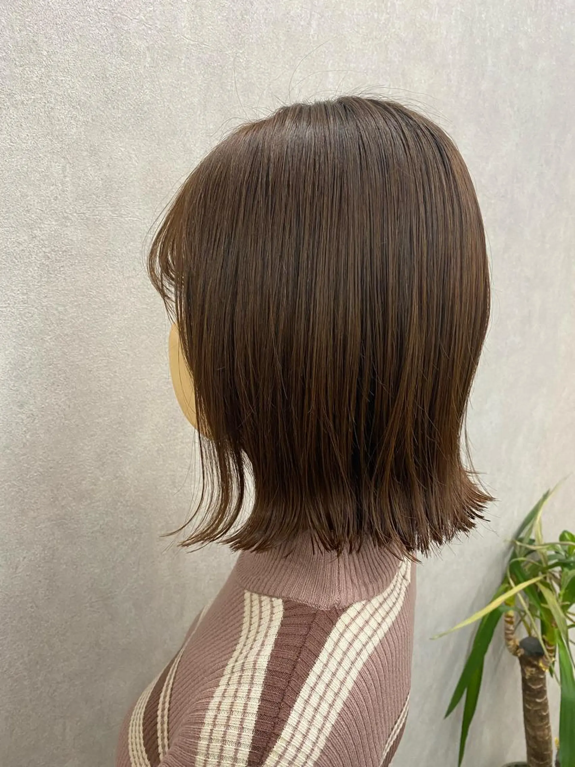 ミディアム カラー 髪質改善 tetote天王寺店所属・SHOTA 大人ショートのヘアスタイル