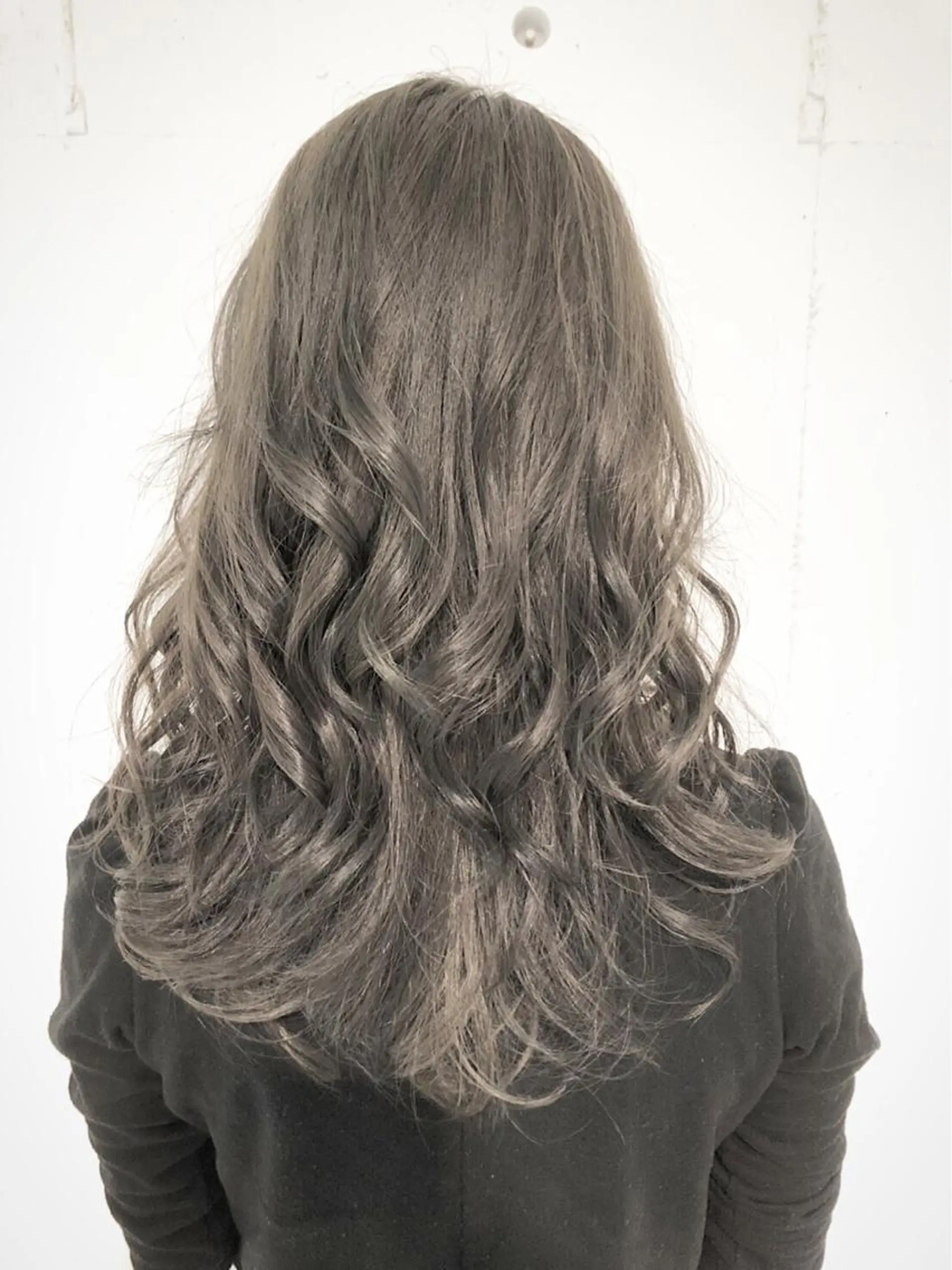 ロング カラー ヘアアレンジ アディクシーカラー グレージュ 🍂秋の透け感カ ラー🍂HIDEKAのヘアスタイル
