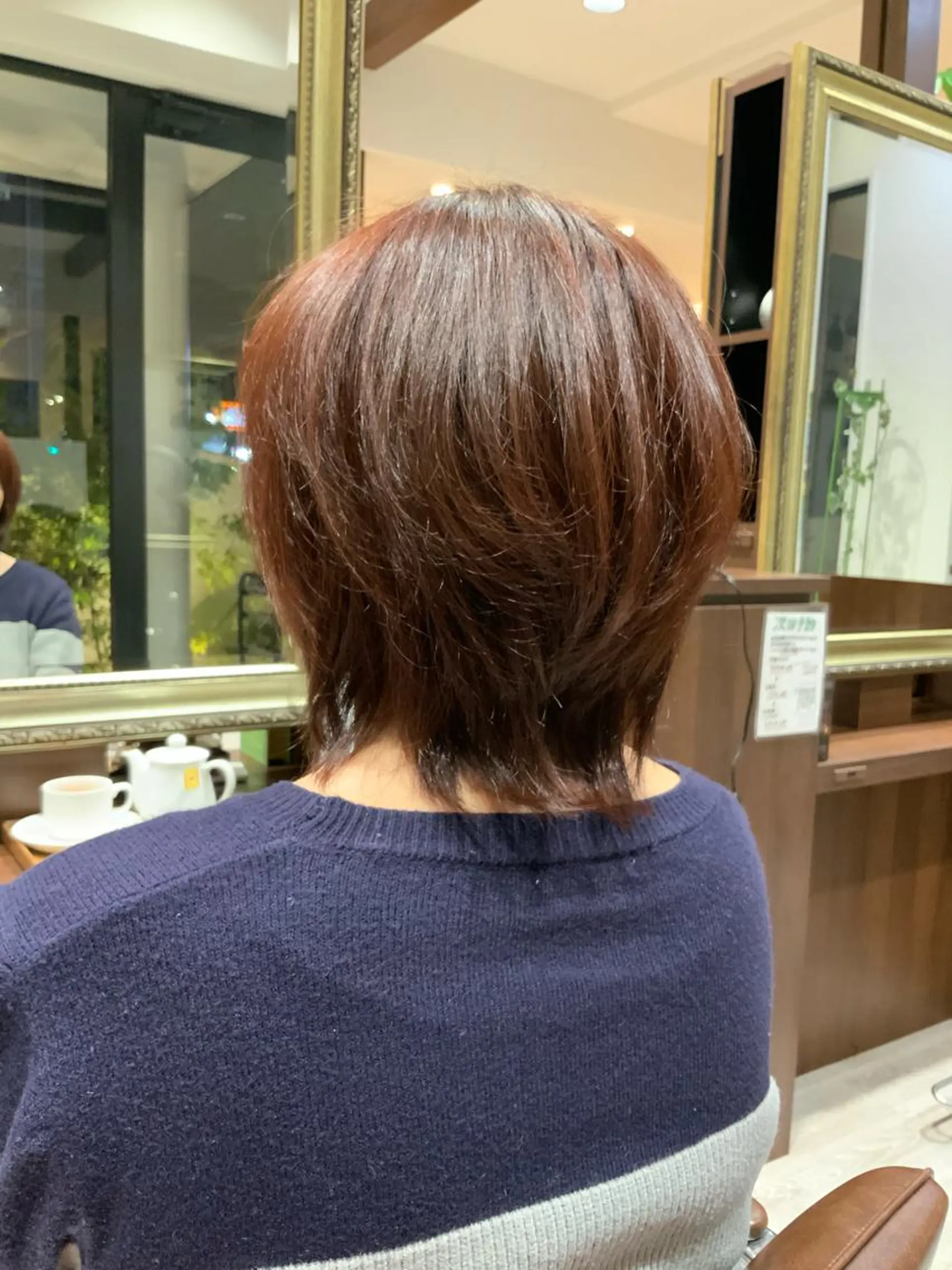 ショート カラー 🌿ストレート🌿 髪質改善☘️シュウヤのヘアスタイル