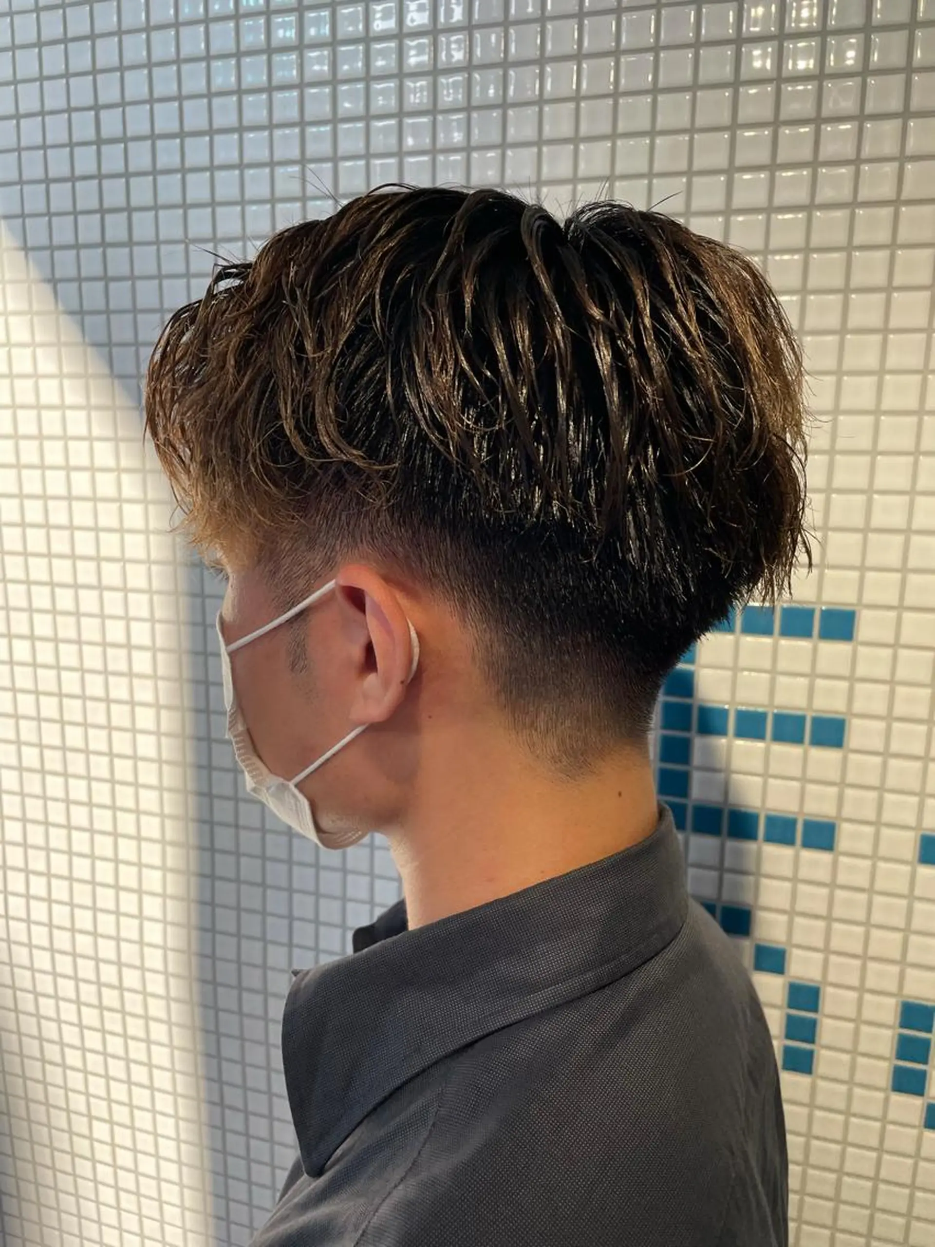 ショート カラー パーマ メンズ メンズブリーチ メンズパーマ ブリーチ 🔥メンズヘア🔥 セヤシュウヘイのヘアスタイル