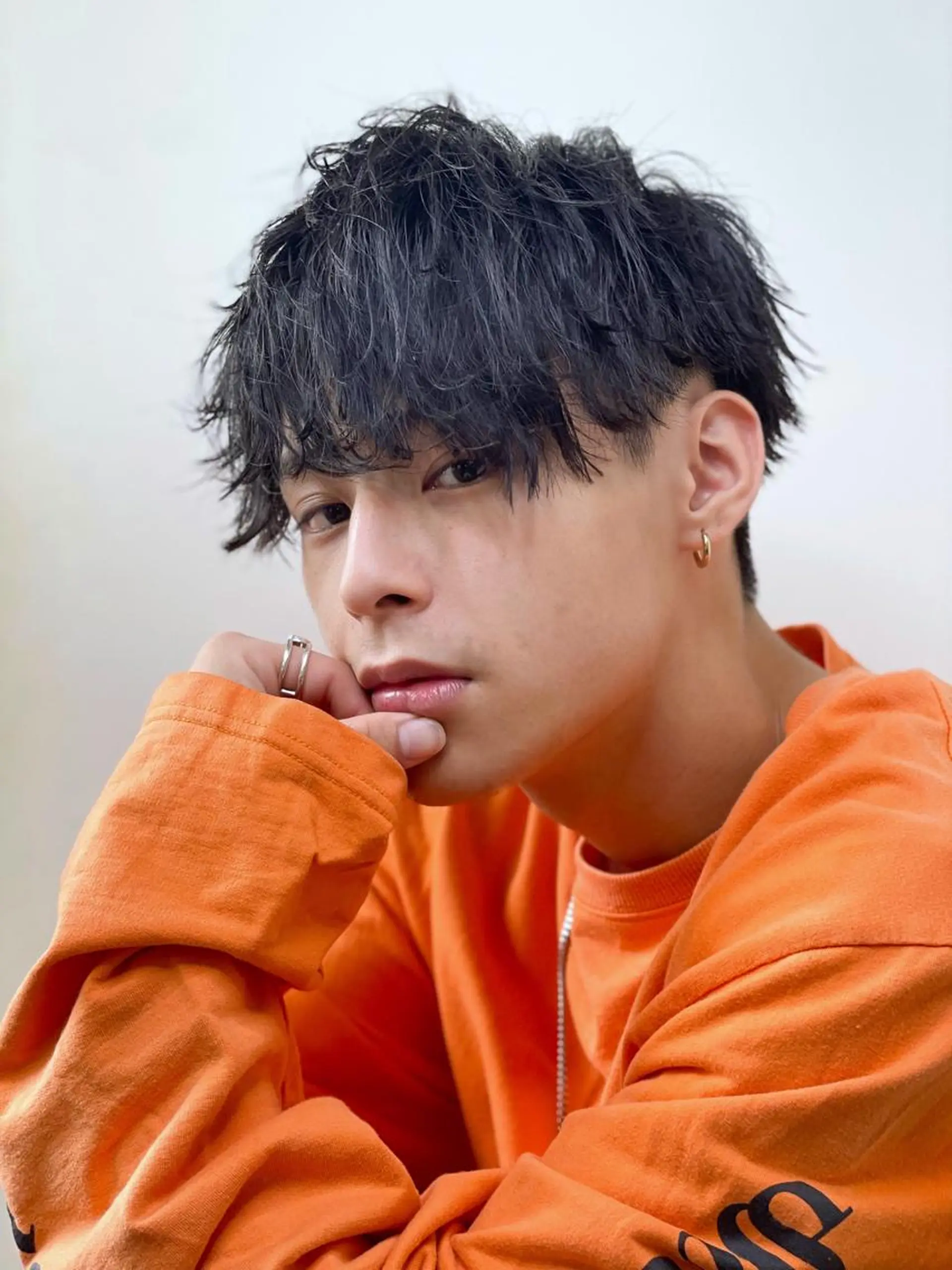 パーマ メンズ マッシュ メンズパーマ 刈り上げ カット パーマ BIRTH by happiness所属・【ニュアンスパーマ】 西岡拓海のヘアスタイル