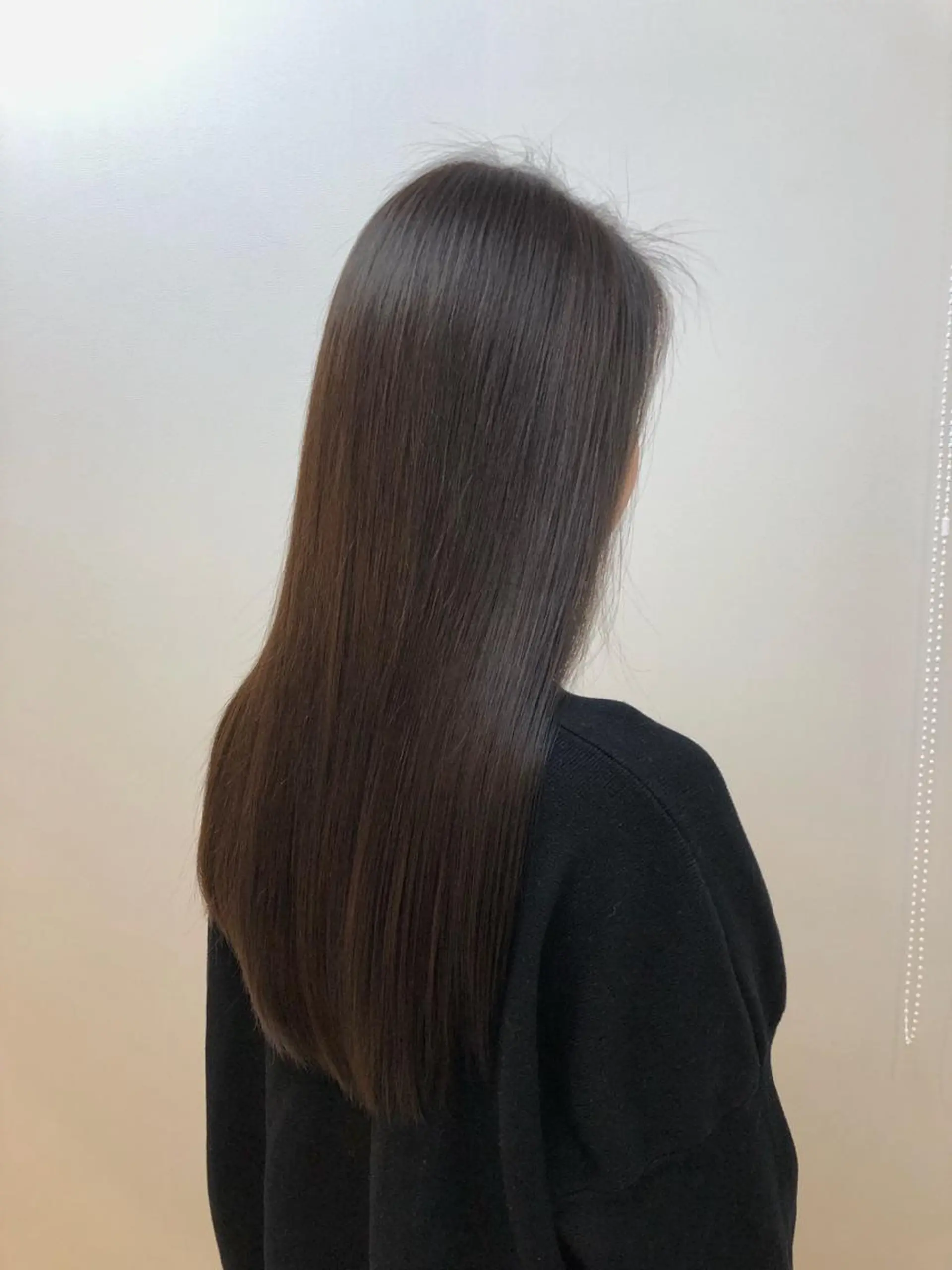 ロング カラー 透明感カラー 齋藤 らいのヘアスタイル