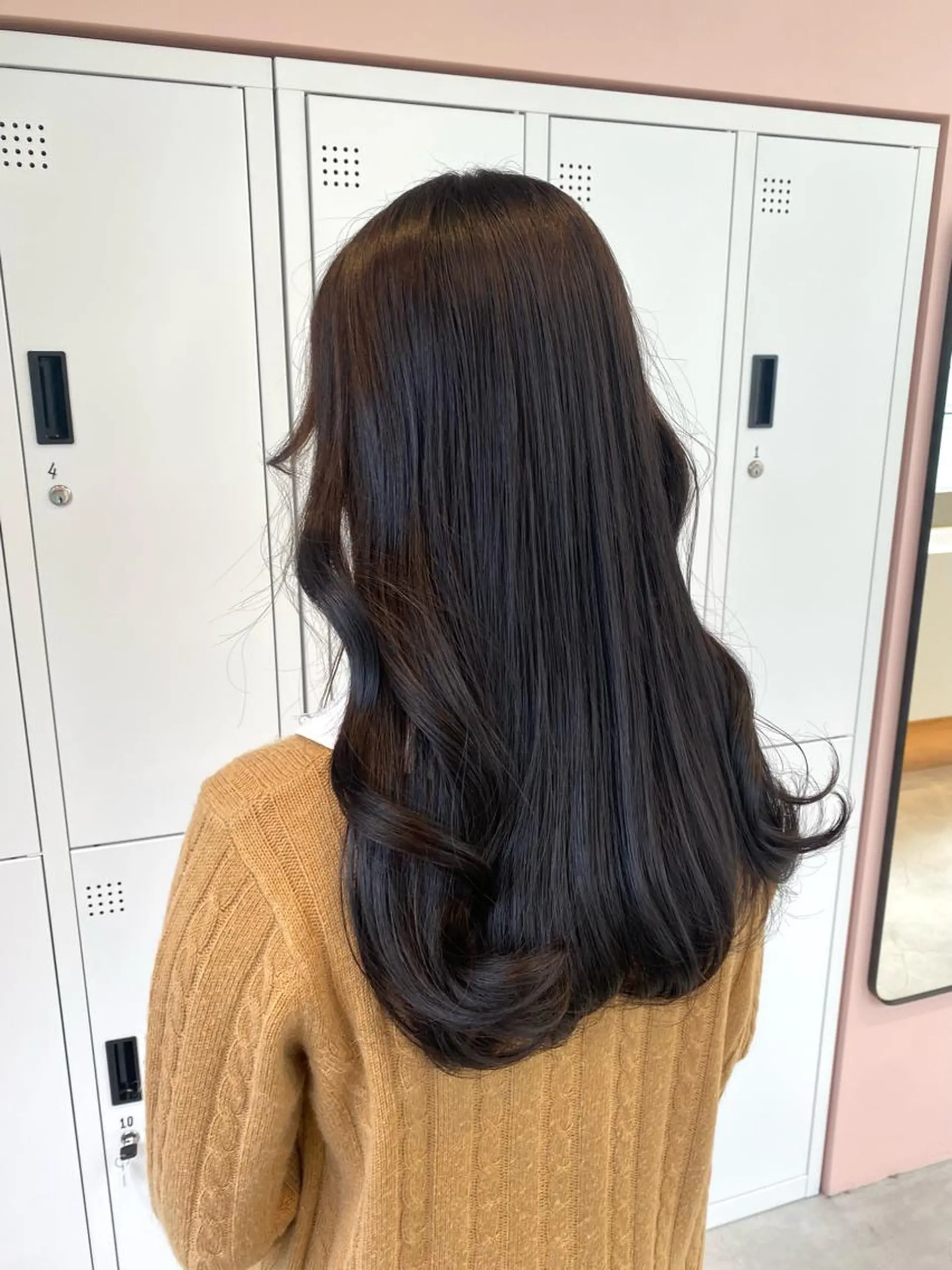ロング カラー ヘアアレンジ 韓国girly hikariのヘアスタイル