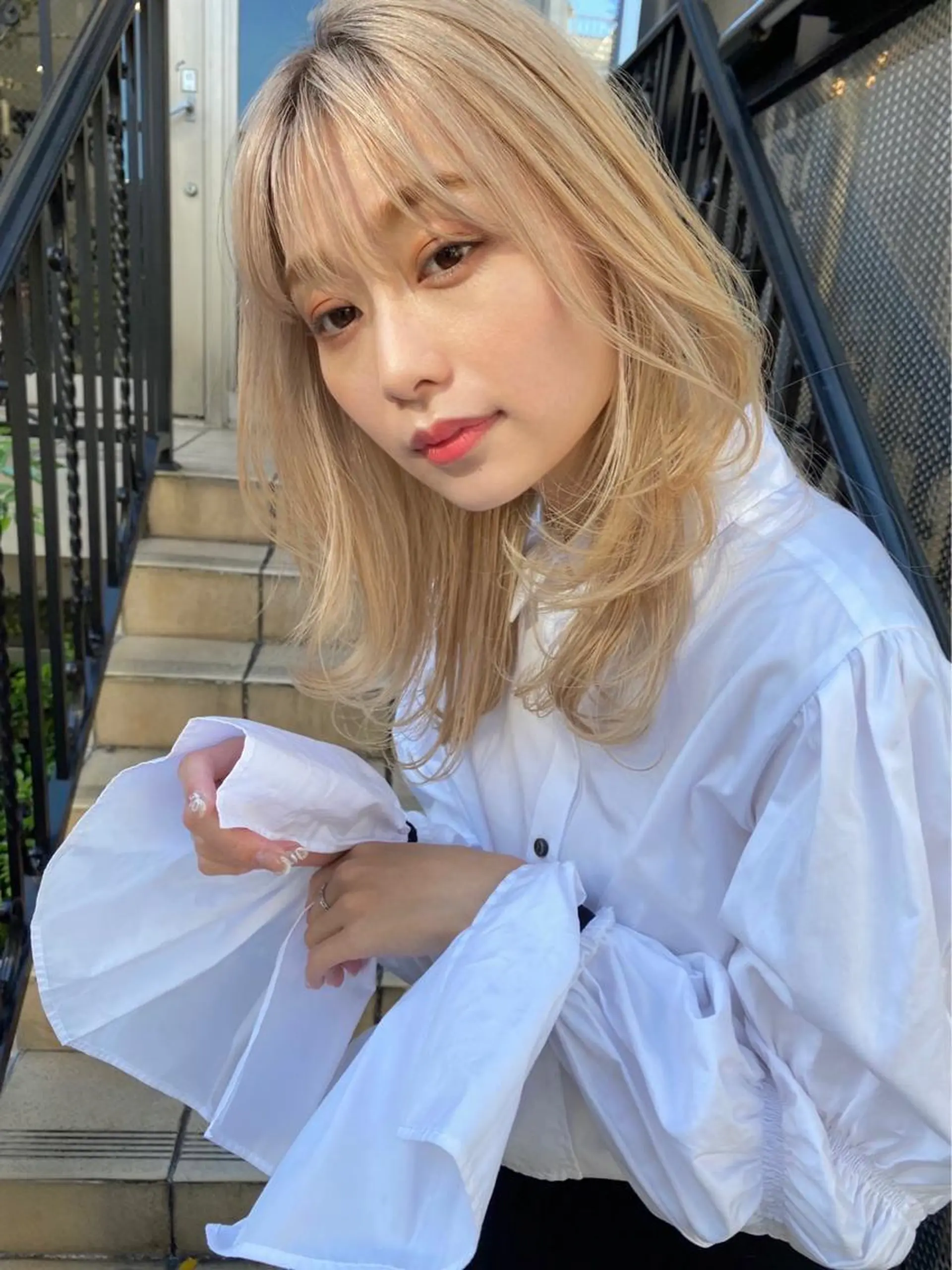 セミロング まつ毛パーマ🐏 NANAMIのマツエク・マツパデザイン