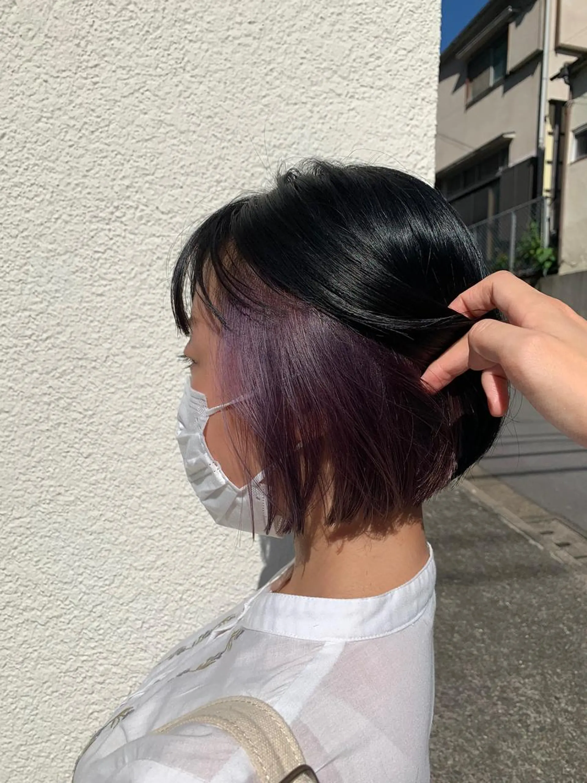 カラー SABO 🪴岡田知佳のヘアスタイル