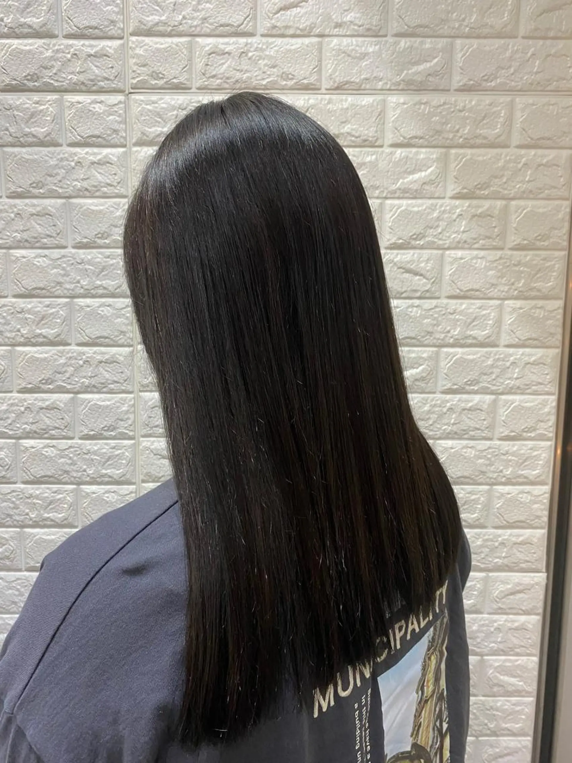 パーマ ストレートパーマ 縮毛矯正 トリートメント 石野 友唯のヘアスタイル