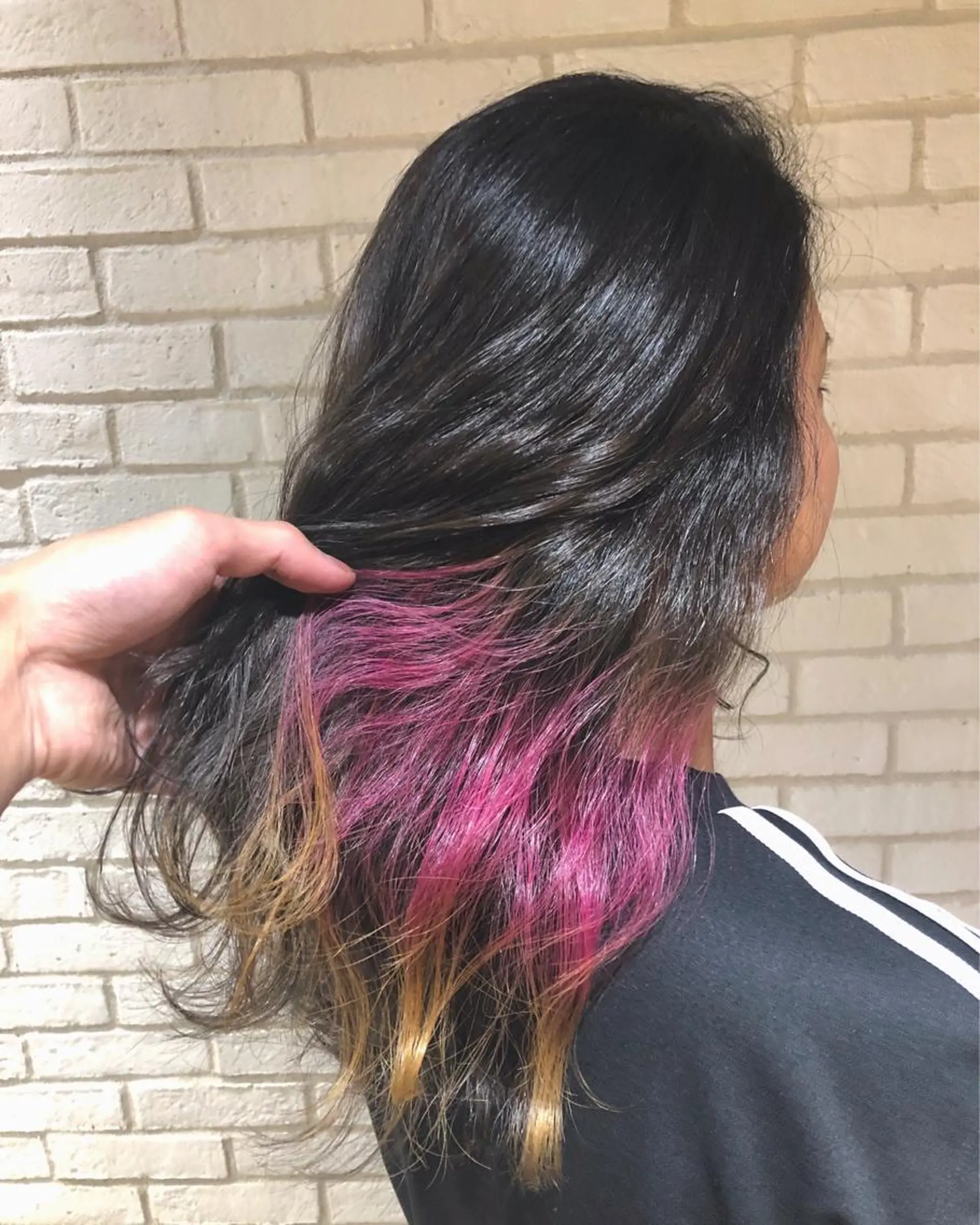 セミロング カラー パーマ ヘアアレンジ メンズ キッズ ネイル マツエク・マツパ メンズブリーチ メンズインナーカラー ブリーチ インナーカラー 新宿/髪質改善/ 美髪矯正✨浅江通友のヘアスタイル