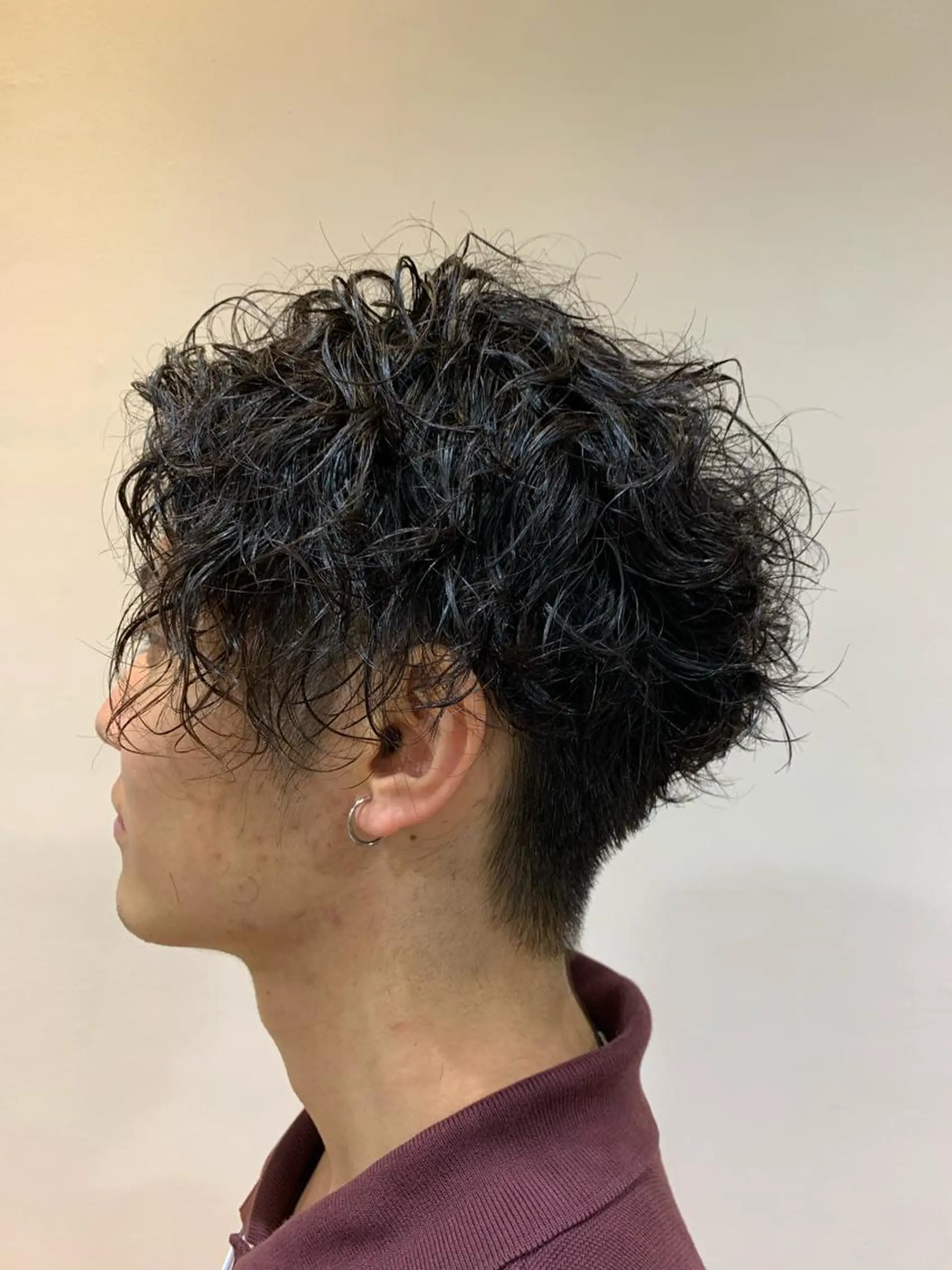 ショート カット ヘアカラー トリートメント 山口 竣也のヘアスタイル