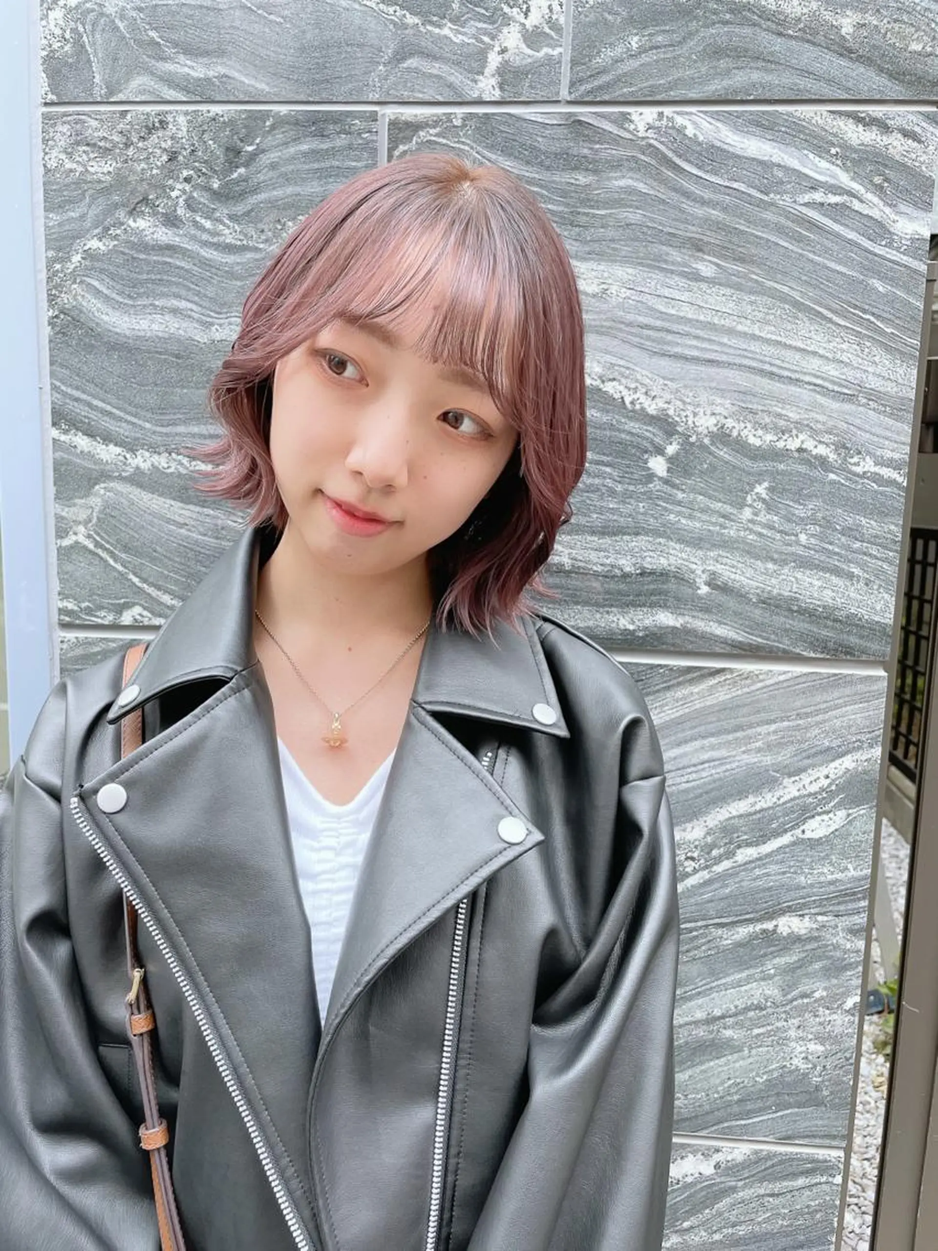 カラー ベージュカラー ピンクカラー ピンクベージュ ヘアカラー 🍨モテベージュ🩰 miraiのヘアスタイル