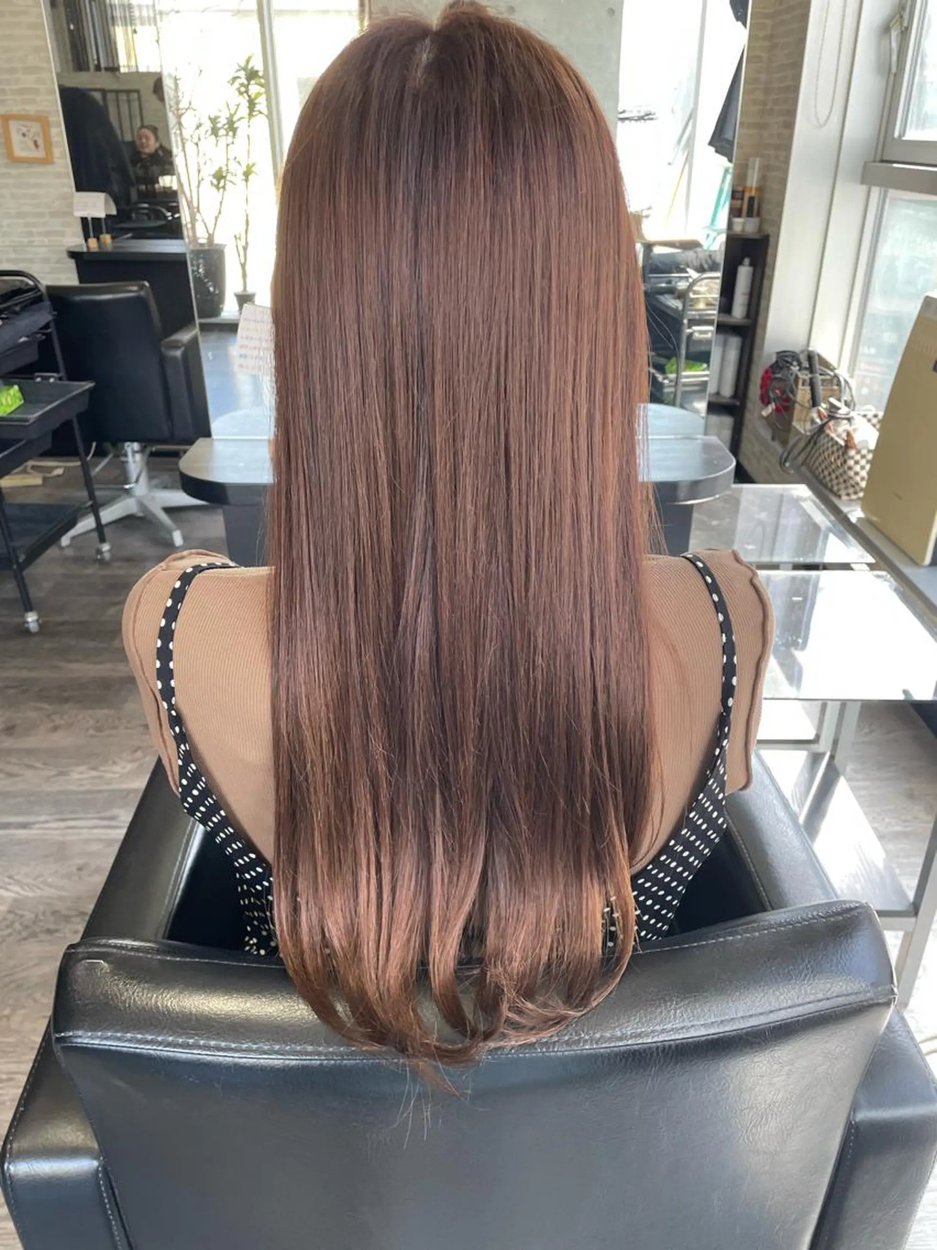 ロング カラー トリートメント ヘアカラー Lilly所属・【Lilly】成田 紗英のヘアスタイル