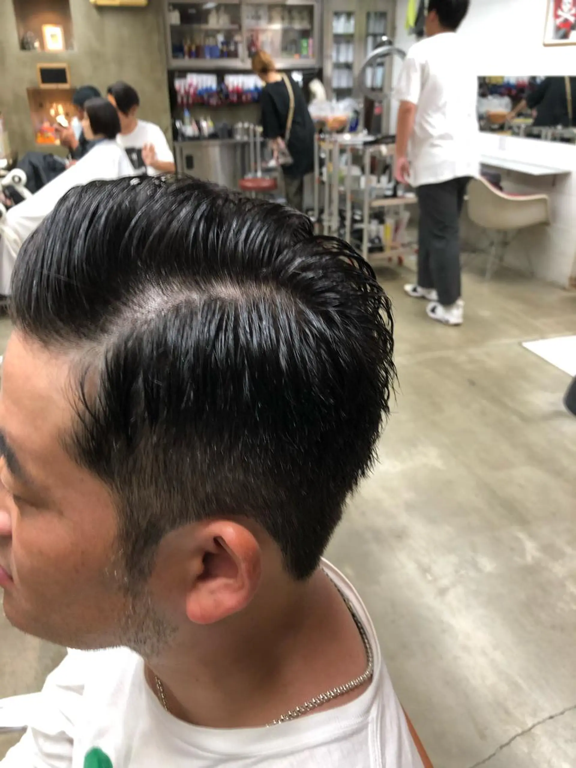 ショート メンズ カット ROBOT   PLUS所属・大野 悠平のヘアスタイル