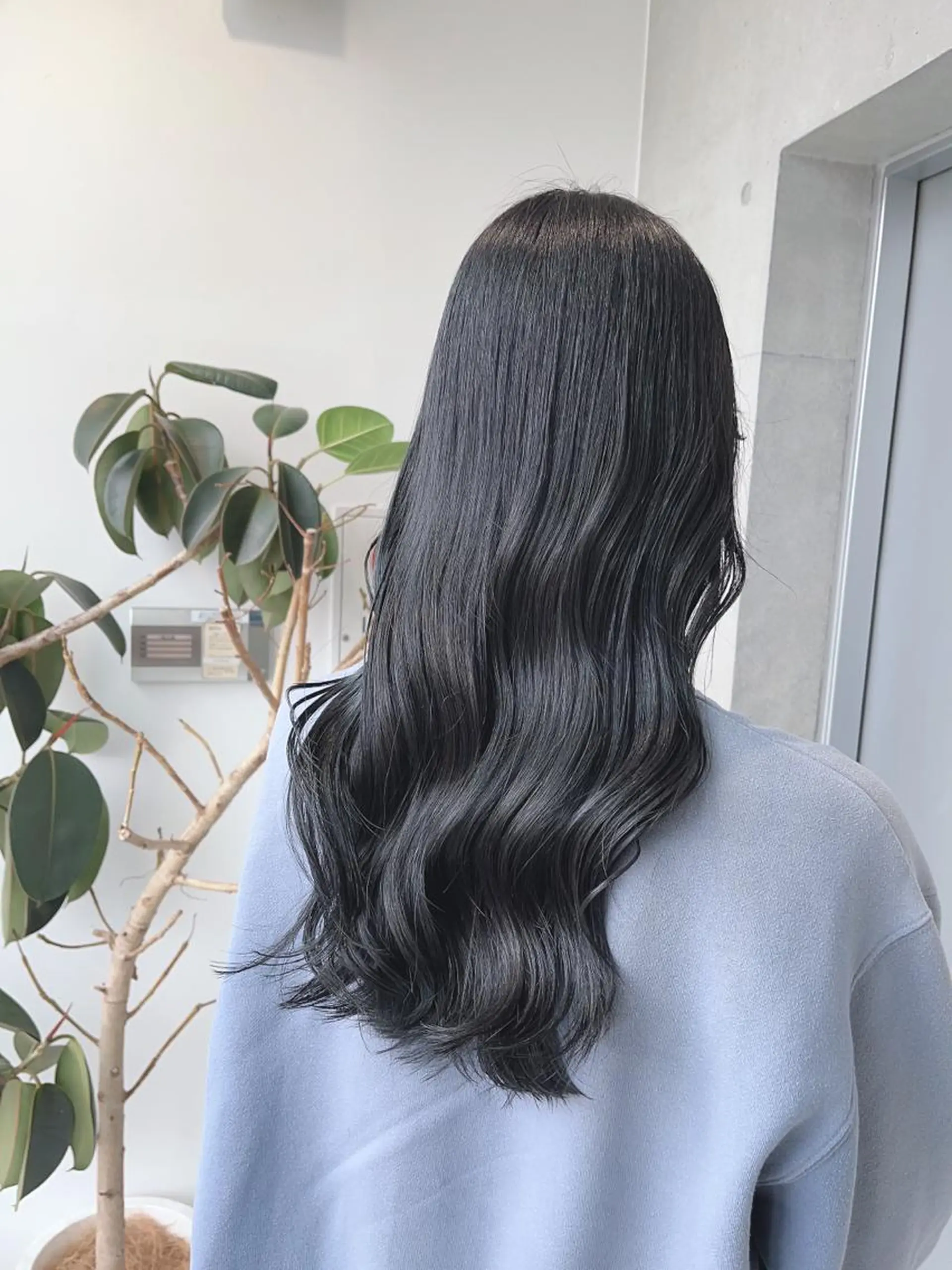 ロング カット ヘアカラー トリートメント 🌫️大人韓国ヘア 🌫️naoyaのヘアスタイル