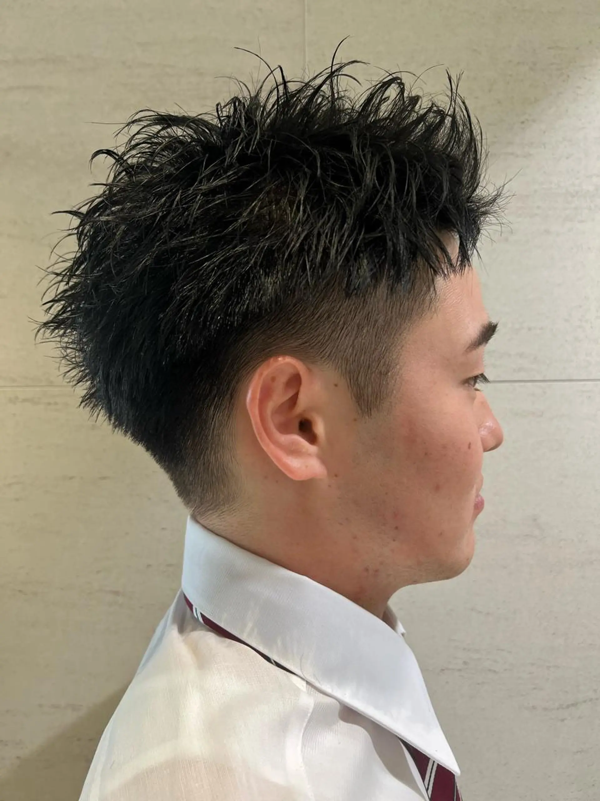 ショート メンズ 糟谷 慈英のヘアスタイル