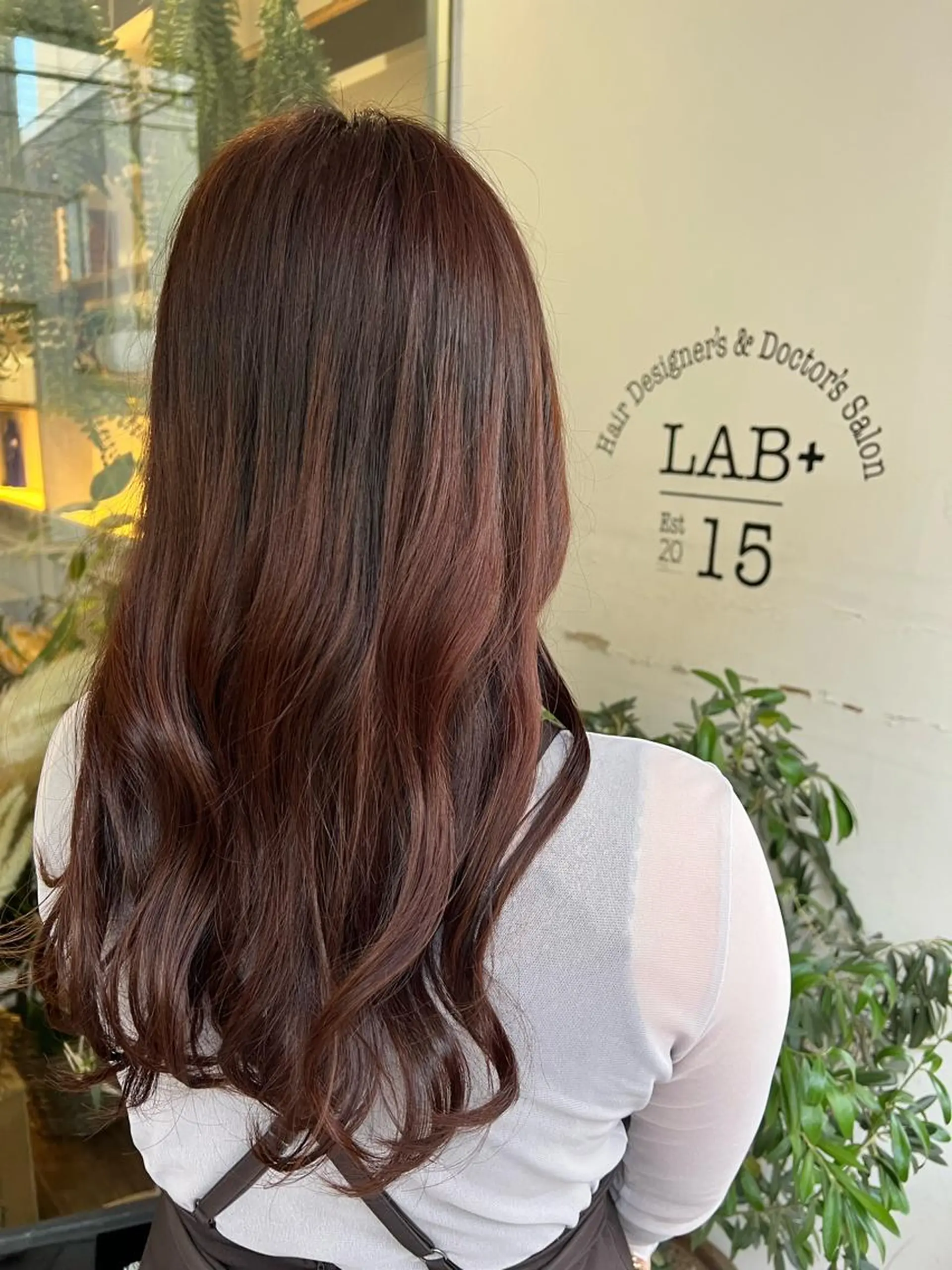 ロング スパニスト おおつかちなつのヘアスタイル