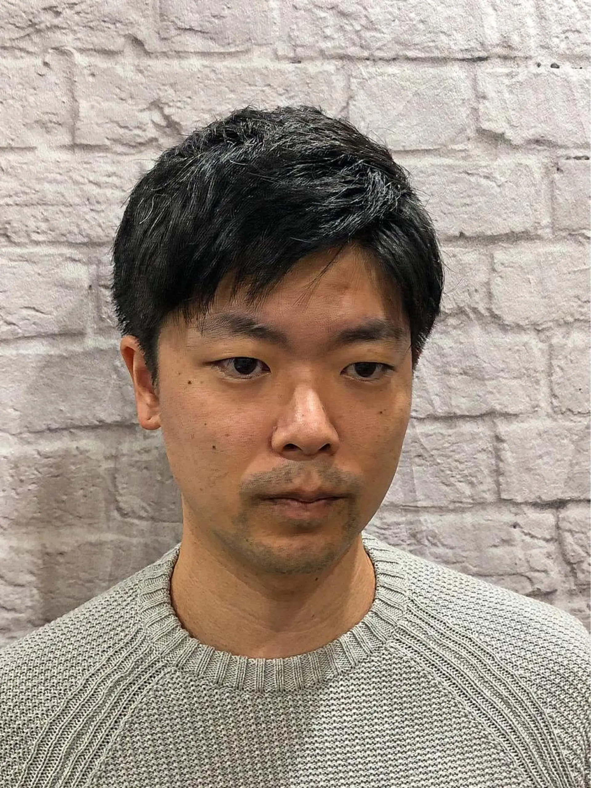ショート メンズ カット 銀座マツナガ新宿野村ビル店所属・女性理容師 佐藤優菜のヘアスタイル