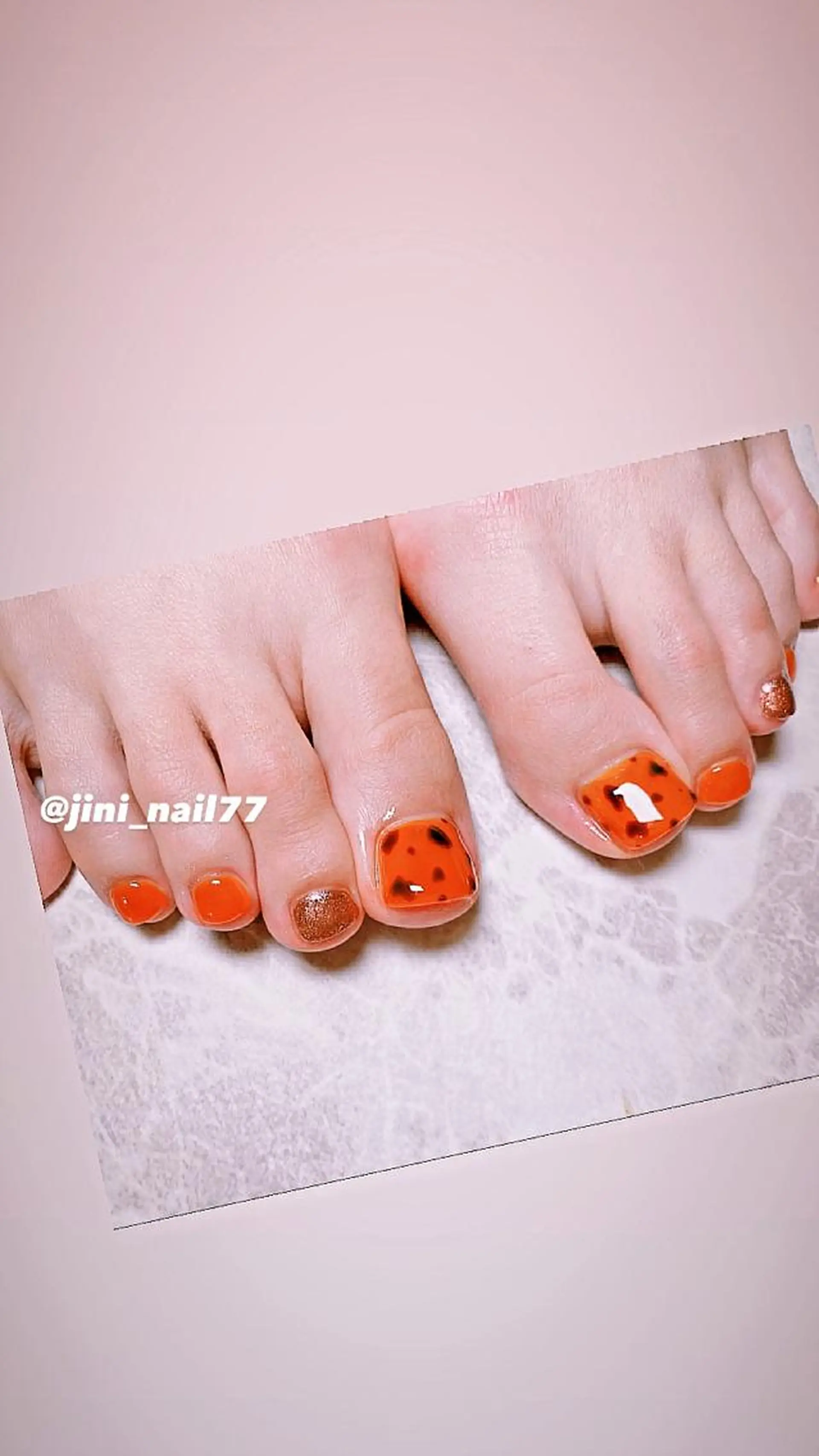 ネイル フットネイル JINI NAIL所属・ジニ ネイルのネイルデザイン