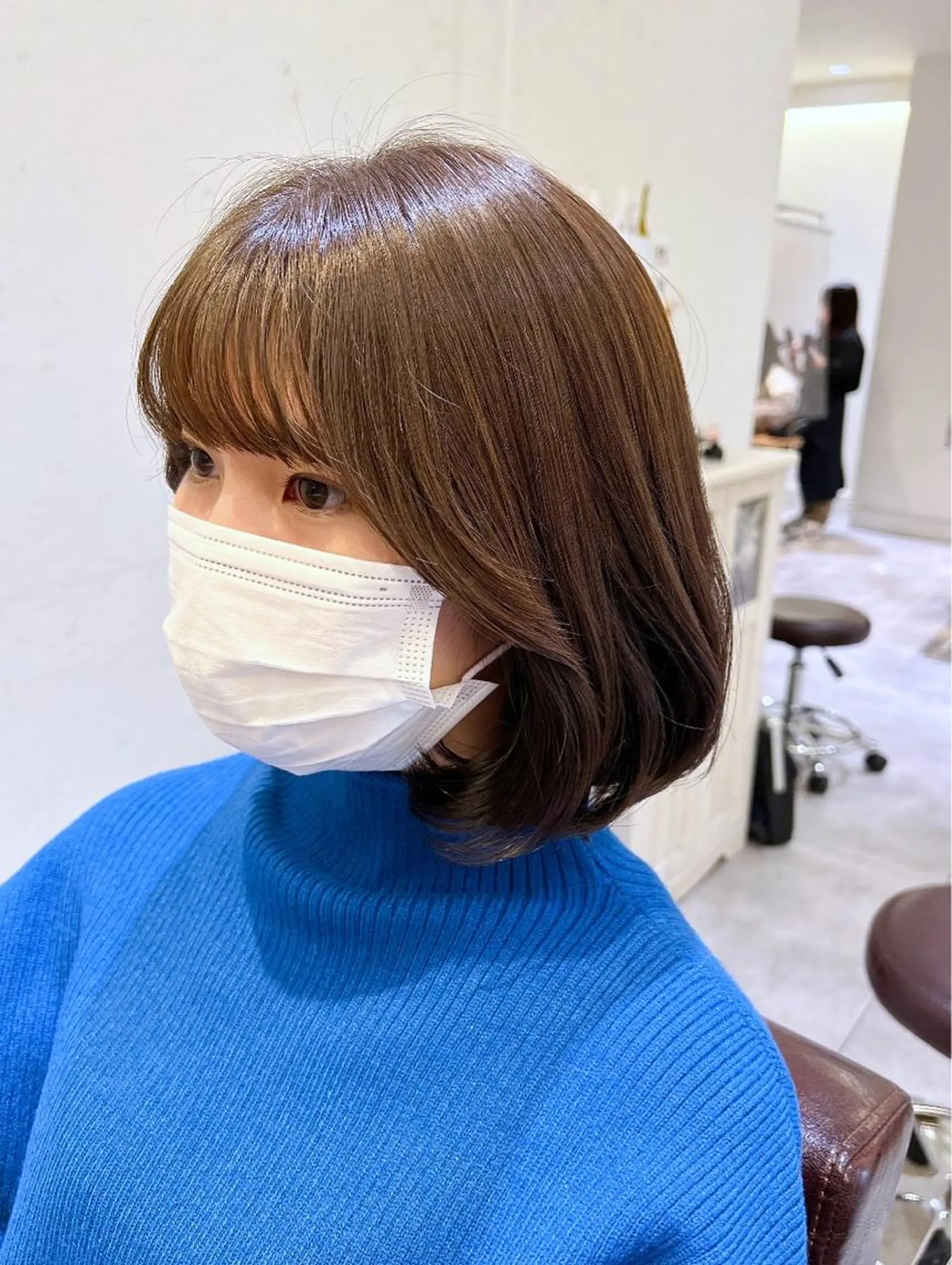ミディアム カラー カット ヘアカラー 韓国ヘア×髪質改善 /yoshikaのヘアスタイル