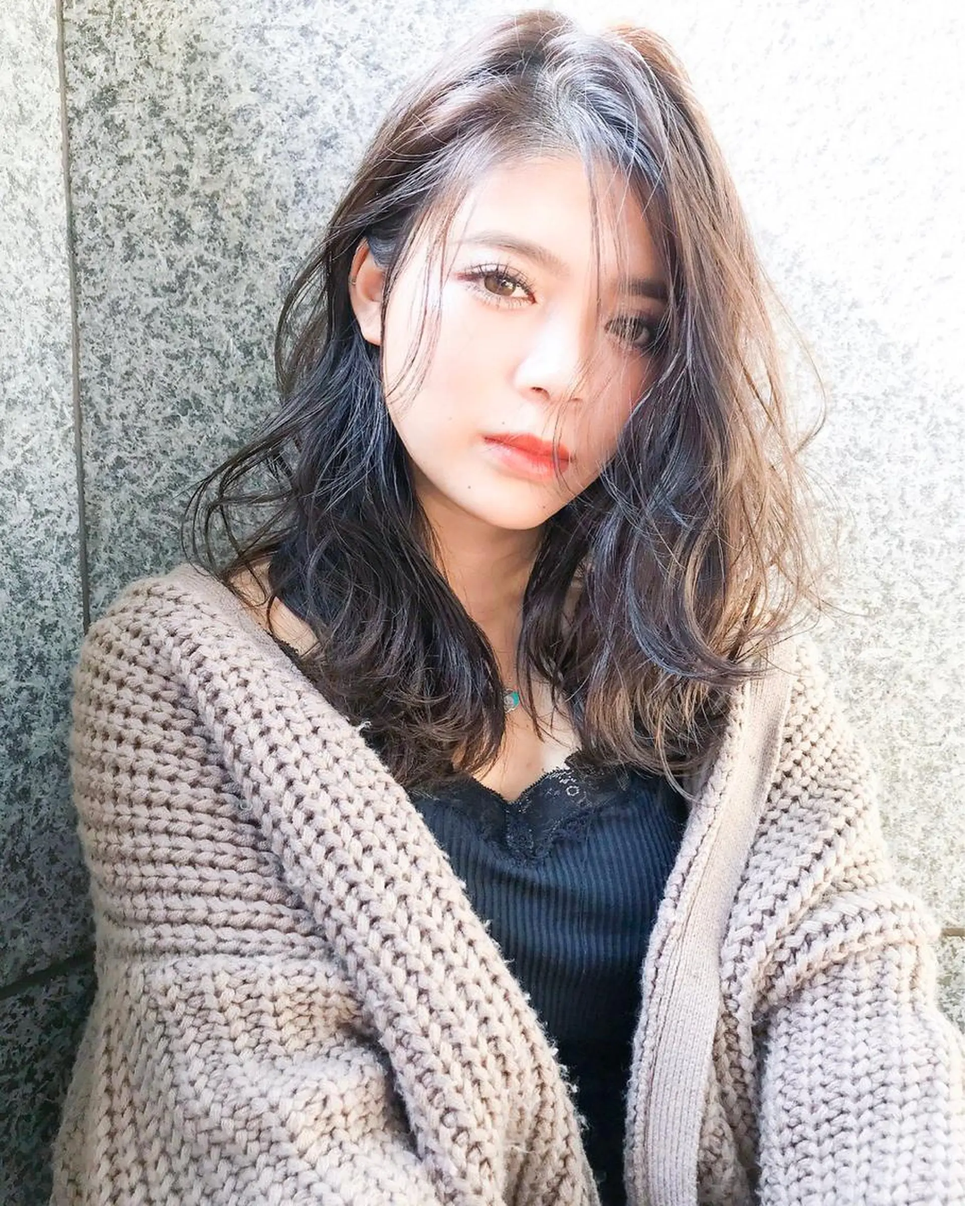ミディアム 髪質改善IENA店長 小泉拓のヘアスタイル