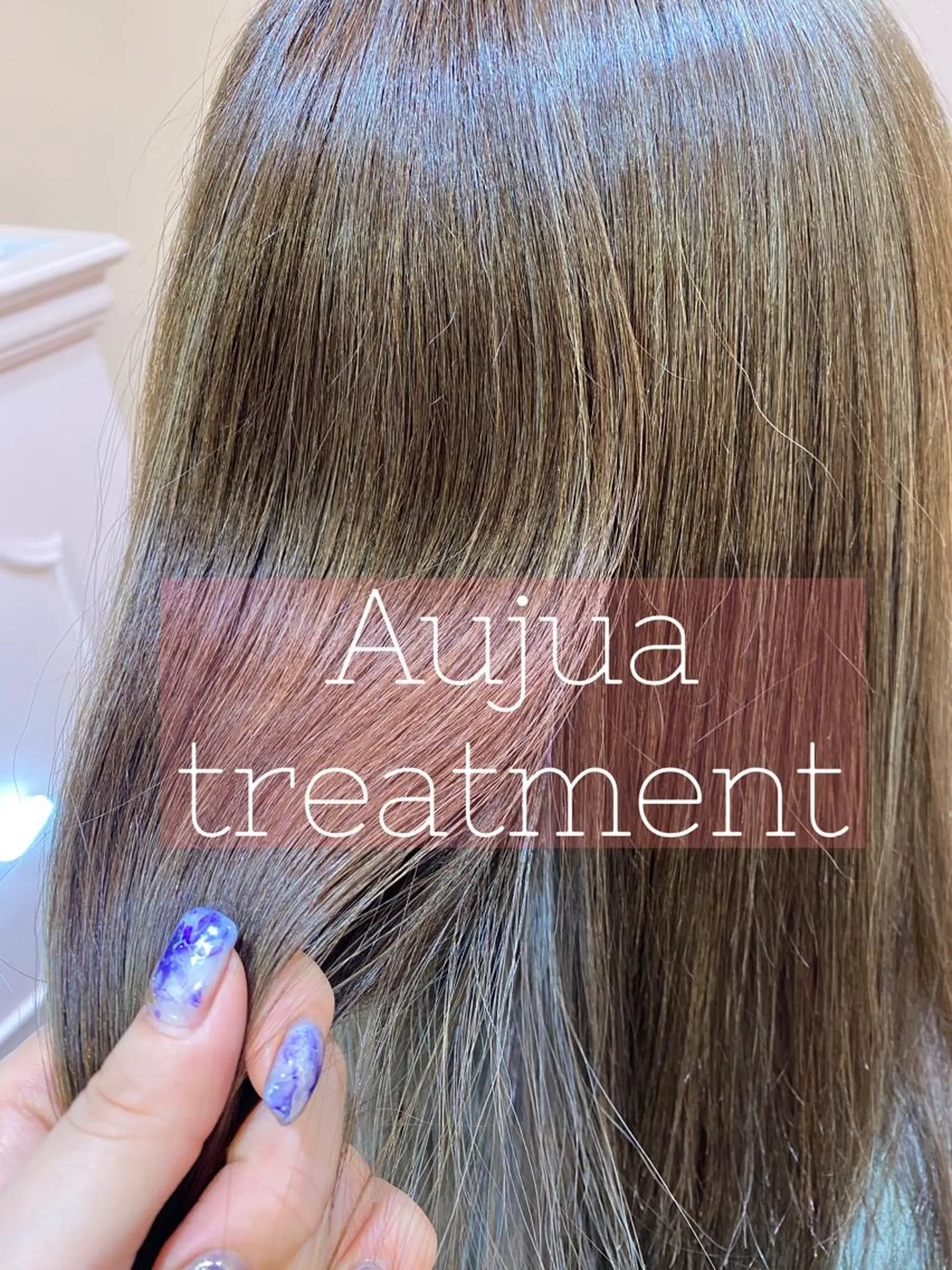 ロング カラー パーマ ヘアアレンジ メンズ キッズ トリートメント RIYA❤︎ Aujuaソムリエのヘアスタイル