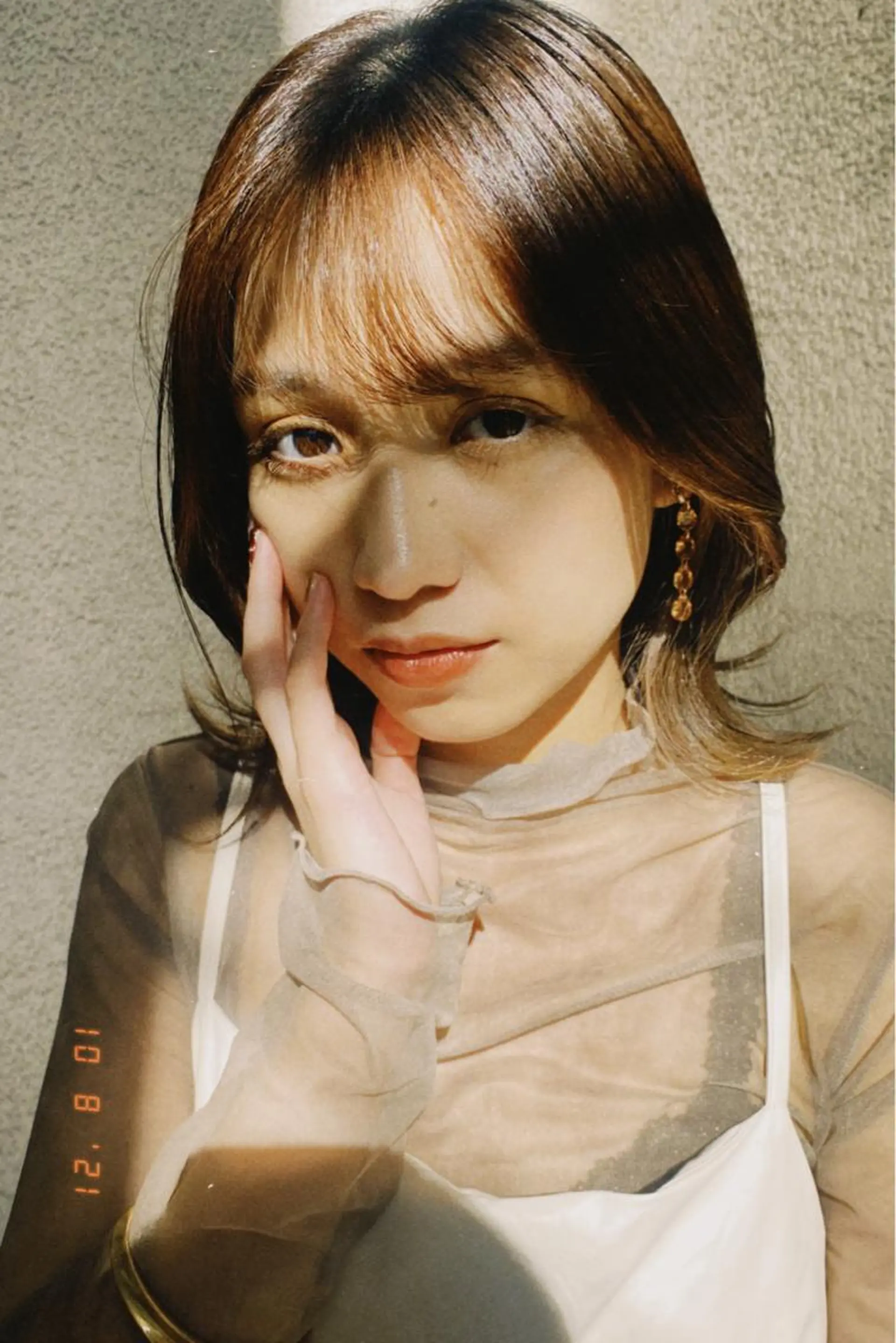 カラー AO所属・RISAKO 艶髪モテヘア🎀府中のヘアスタイル
