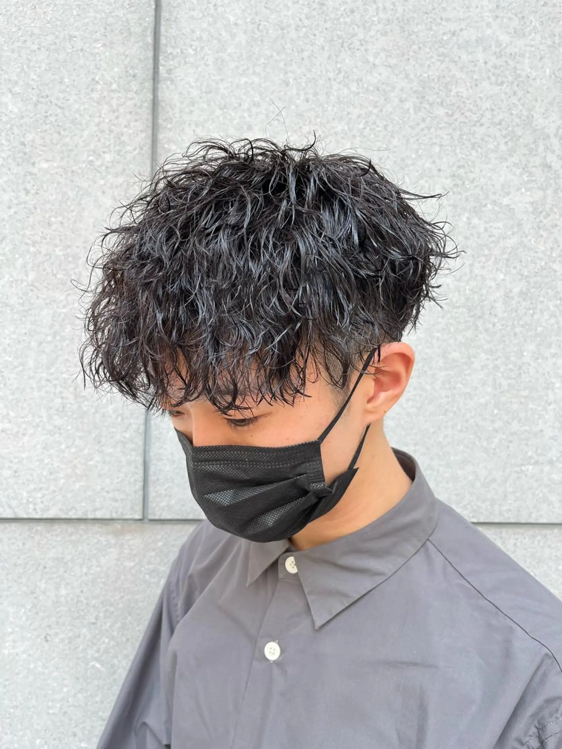 ショート パーマ メンズ 瀧野 翔吾【メンズ特化】のヘアスタイル