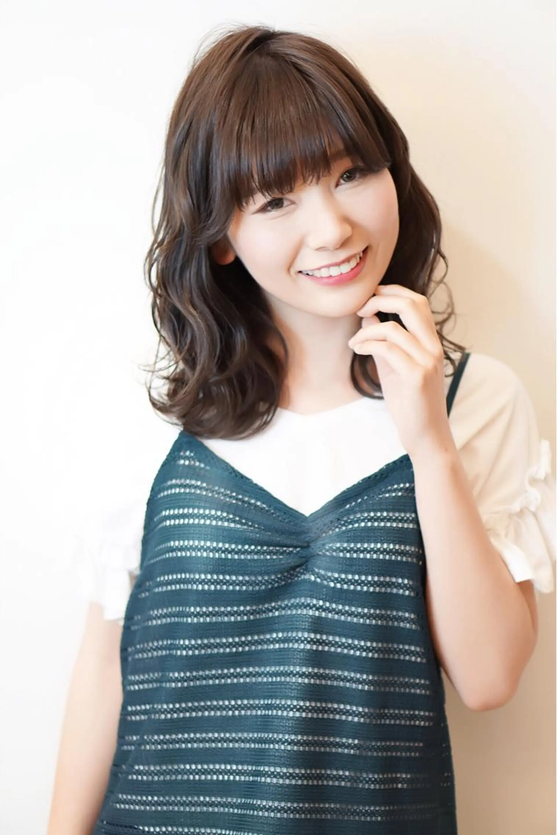 ミディアム カラー ディレクター ノナカのヘアスタイル