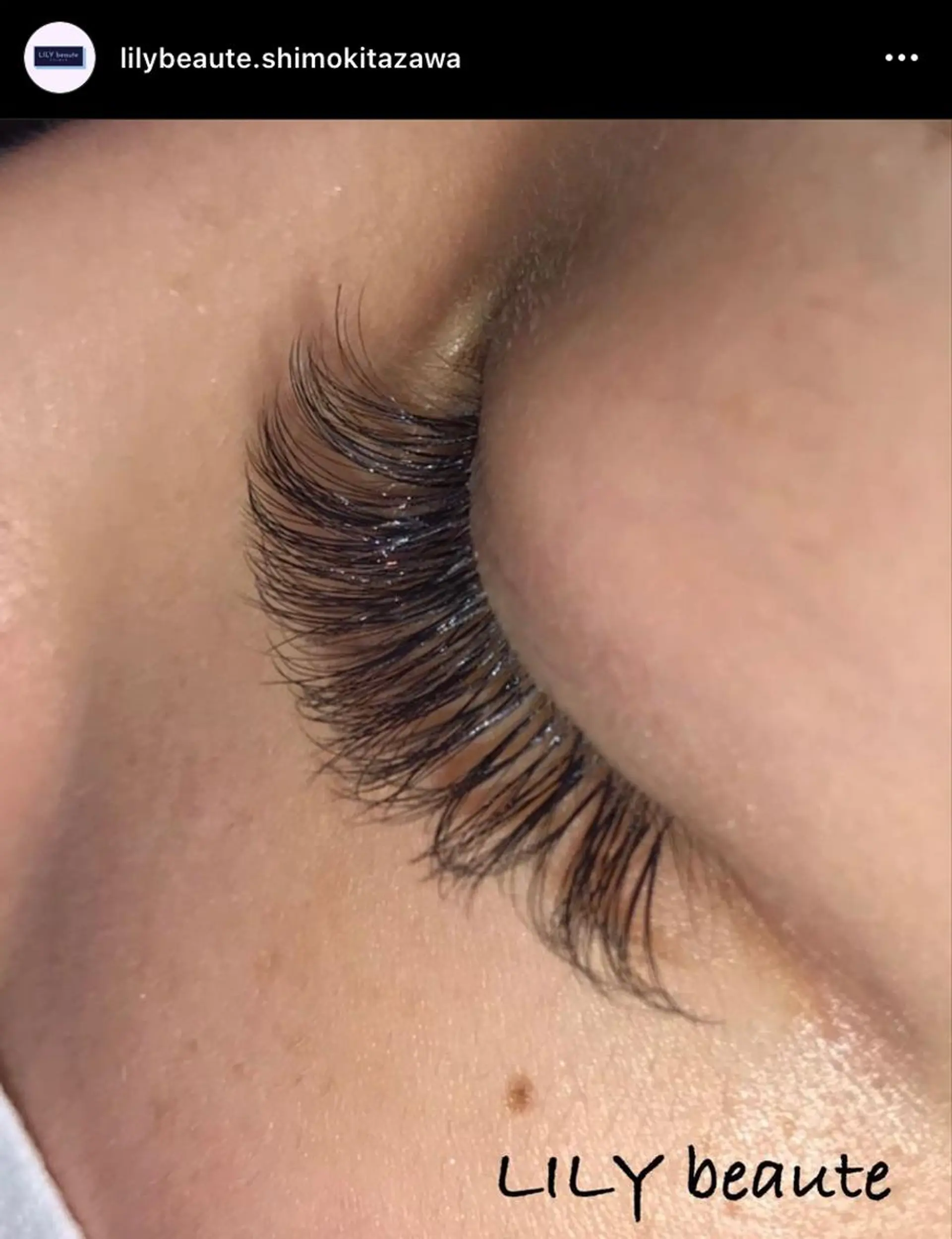 マツエク・マツパ LILY beaute所属・LILYBeaute Yukiのマツエク・マツパデザイン