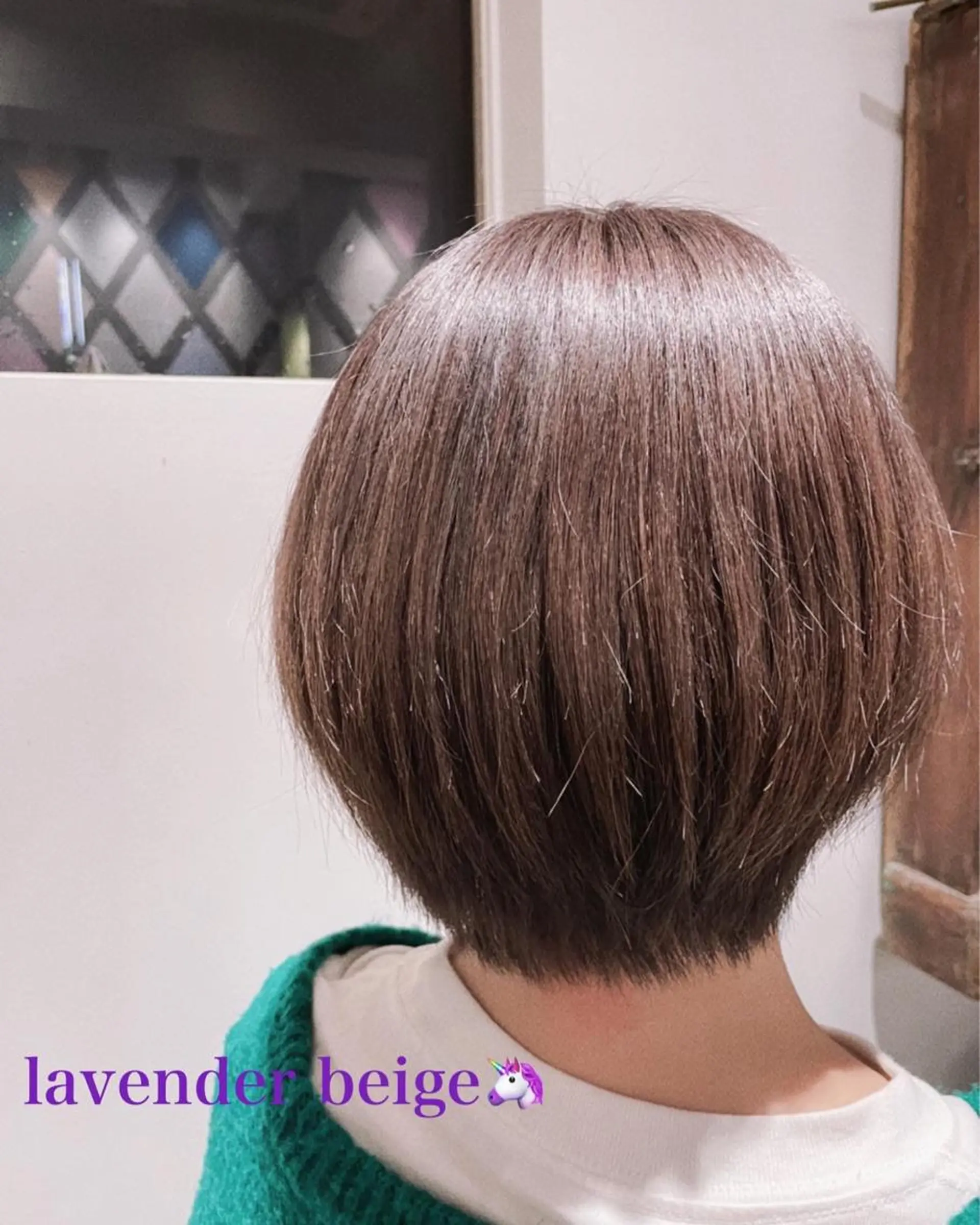 ショート カラー 内藤 すずなのヘアスタイル