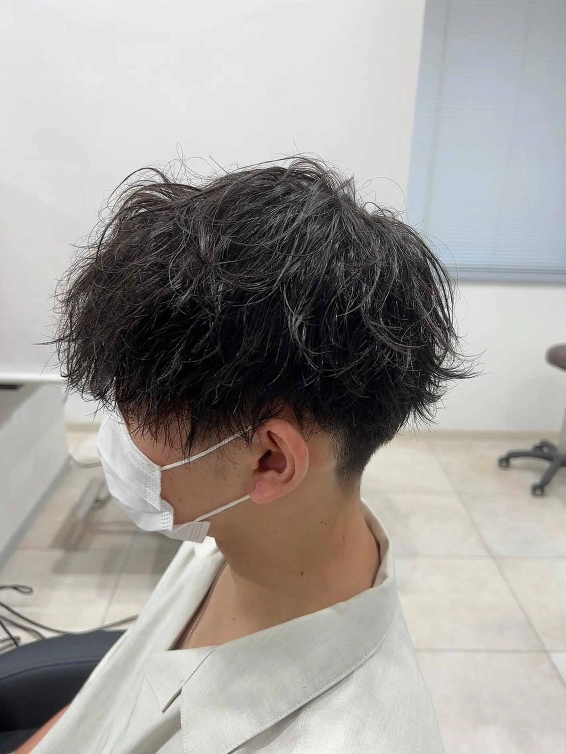 パーマ メンズ カット パーマ 伊藤 海のヘアスタイル