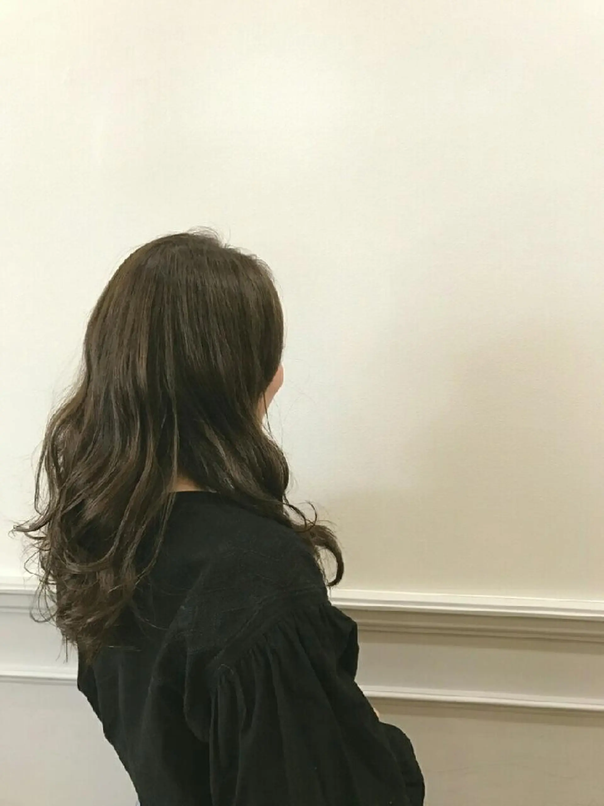 カラー ロング 透明感カラー グレージュ トリートメント ◎モチマル チアキ◎のヘアスタイル