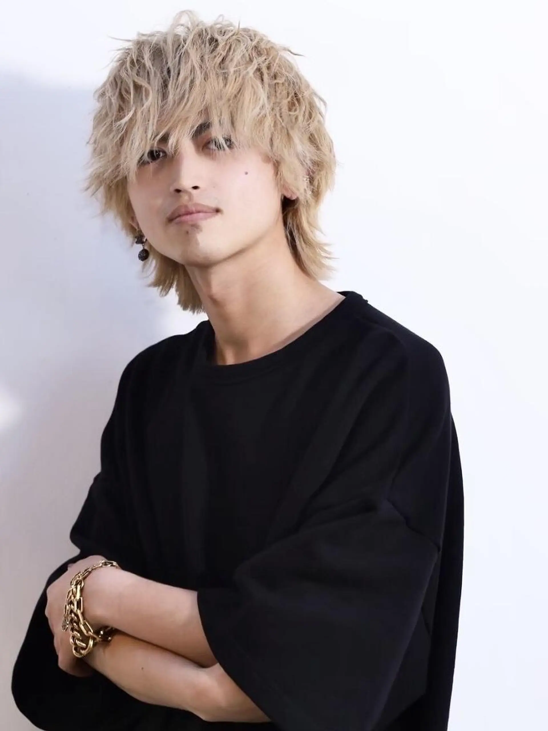 ショート ヘアカラー メンズ特化型 近藤 空のヘアスタイル