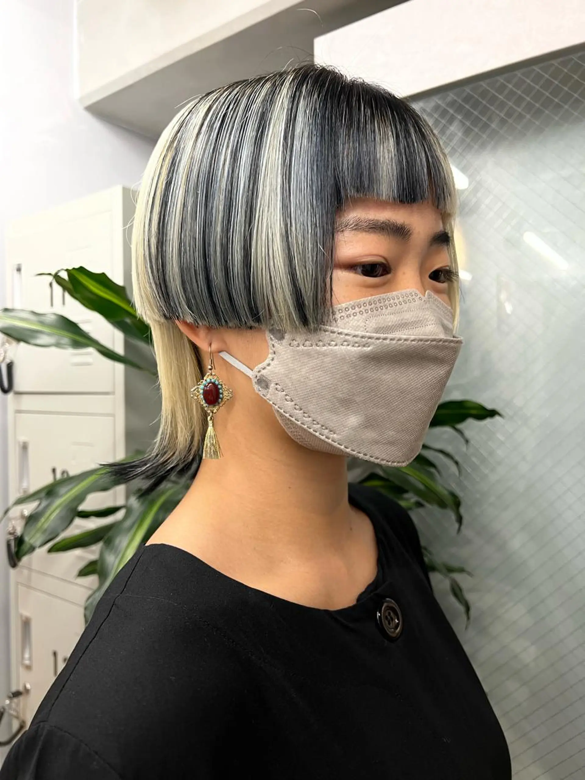 カラー カット ヘアカラー トリートメント 垢抜けハイトーン×ブ ロウリストAZUKIのヘアスタイル