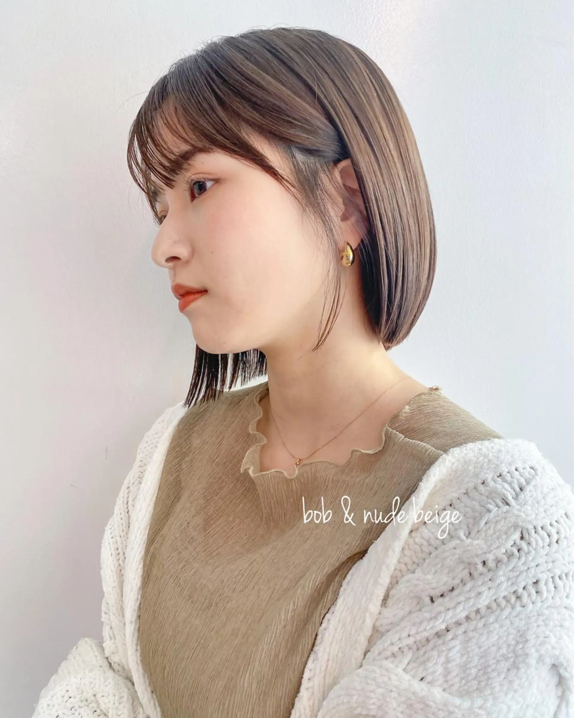 ショート カラー THE DAY所属・AKI HASHIMOTOのヘアスタイル