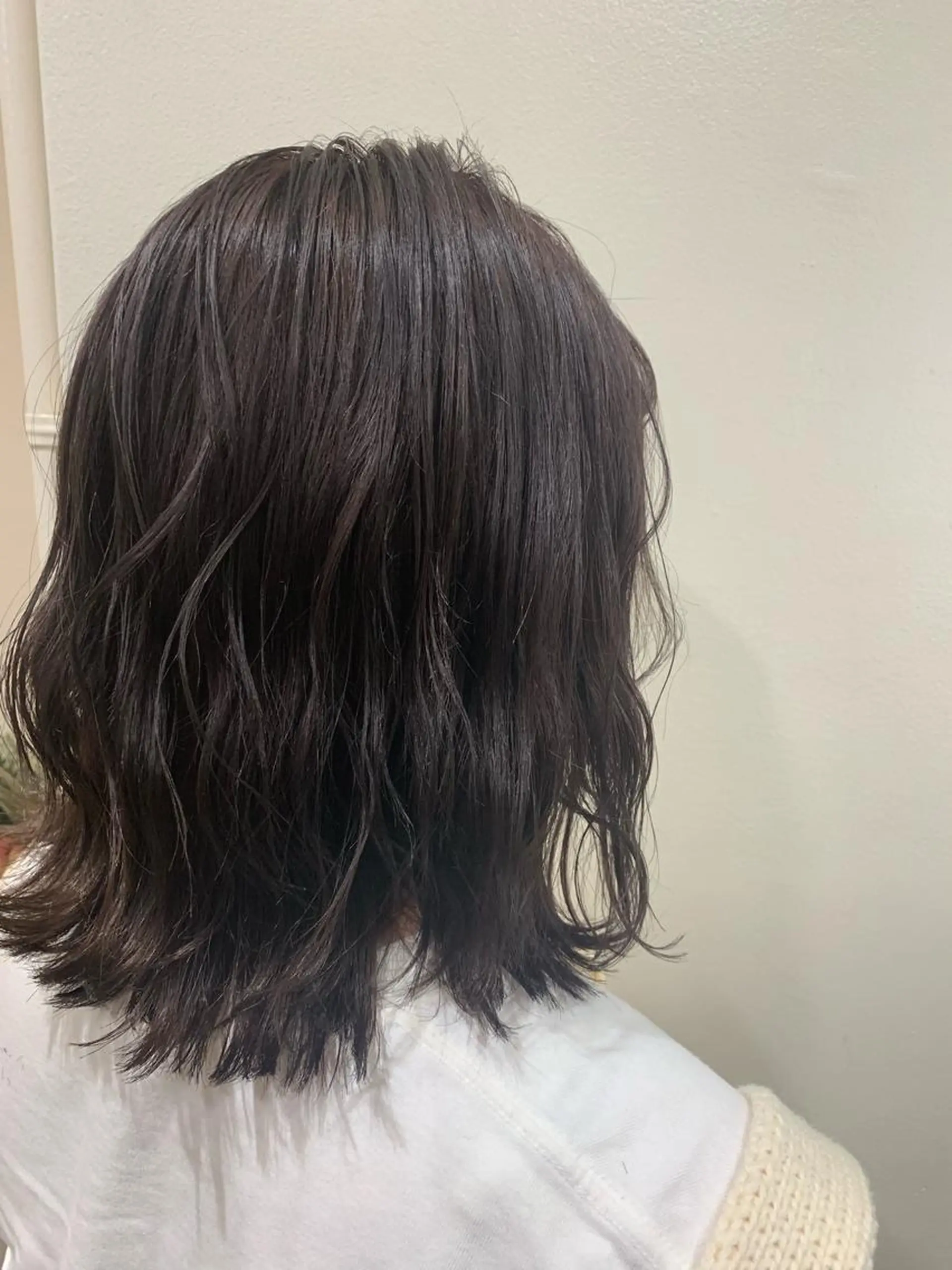 ミディアム ヘアカラー トリートメント ヘッドスパ ヘアセット 山口 竣也のヘアスタイル