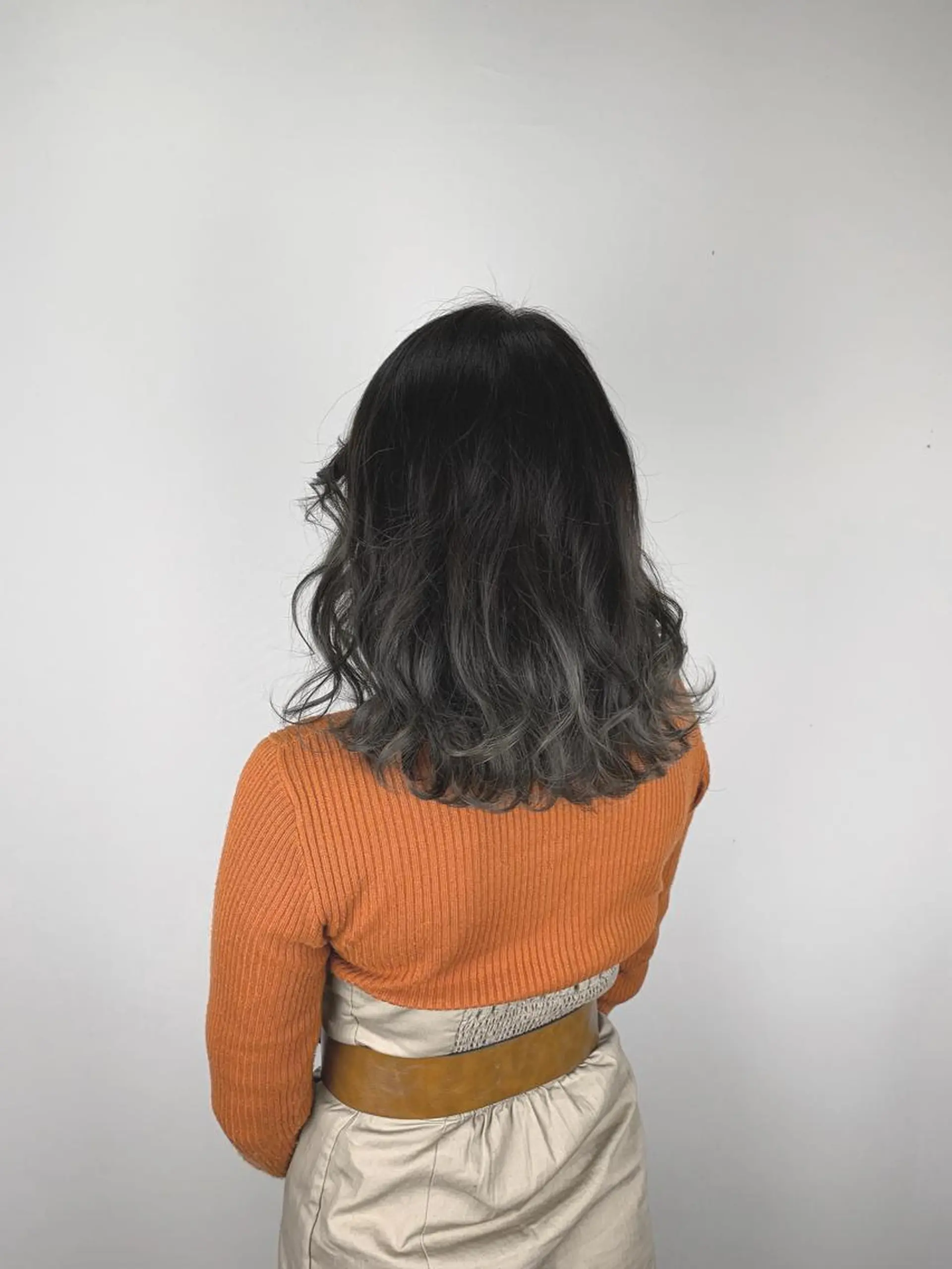 ミディアム カラー アッシュ グラデーションカラー ヘアカラー 🤍🐰菅原 麻里🐻‍❄️🤍のヘアスタイル