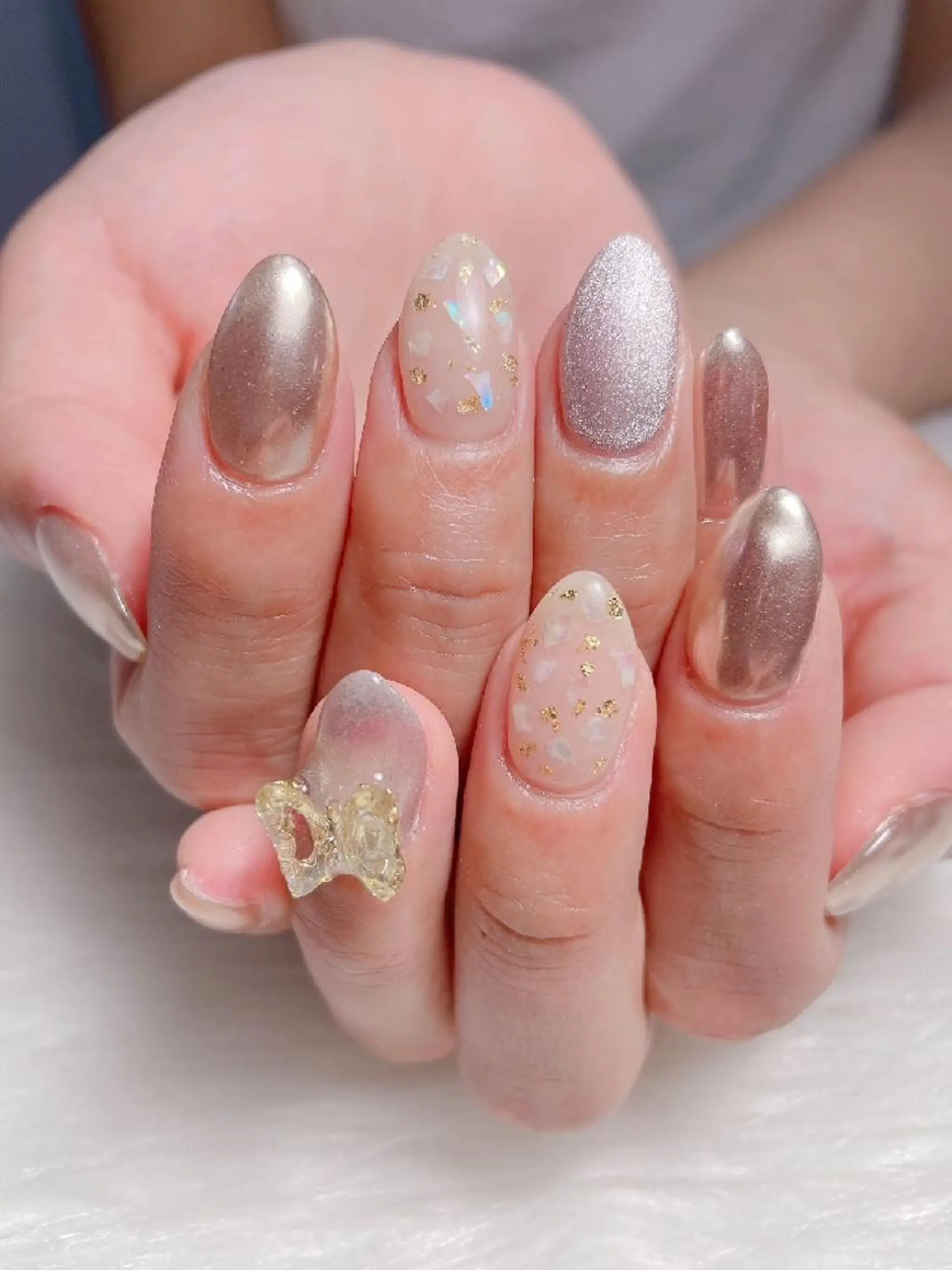 ネイル 🎀Yumi✨ 長さ出し専門のネイルデザイン