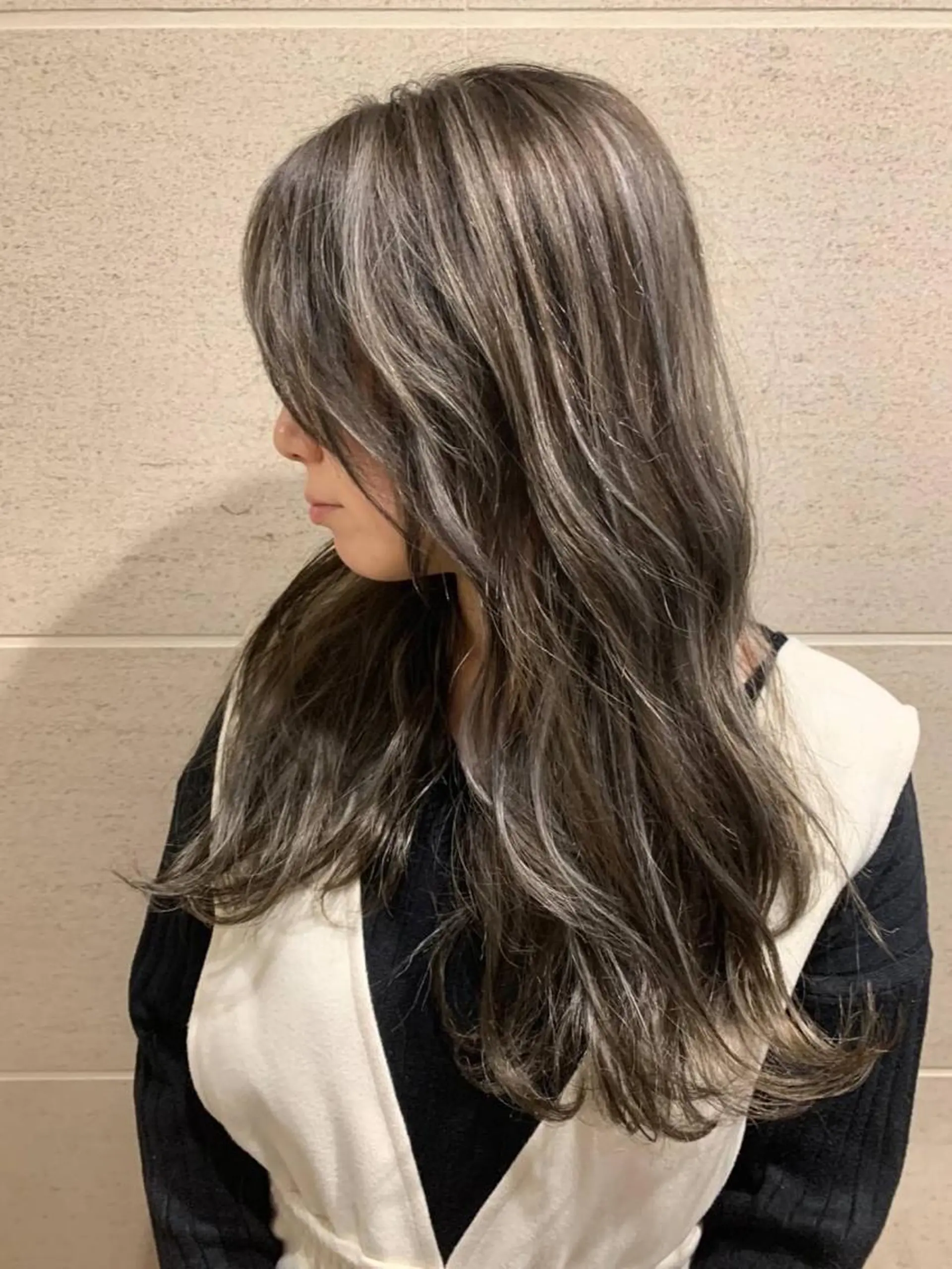 ロング カラー ヘアカラー トリートメント salonLEPIA ヒロ 矢場町 栄のヘアスタイル