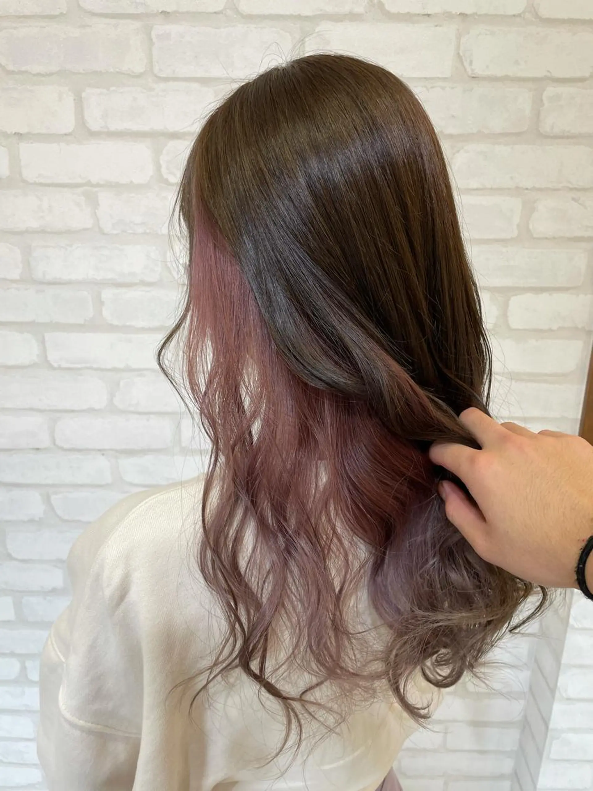 ロング カット ヘアカラー 💎メンズカット/ 透明感 吉田拓海💎のヘアスタイル