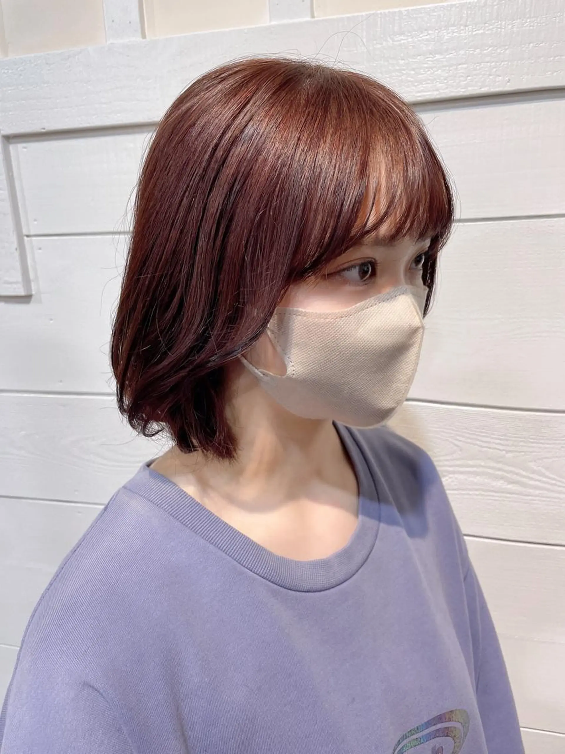 カラー ヘアカラー 足立 悠輔のヘアスタイル