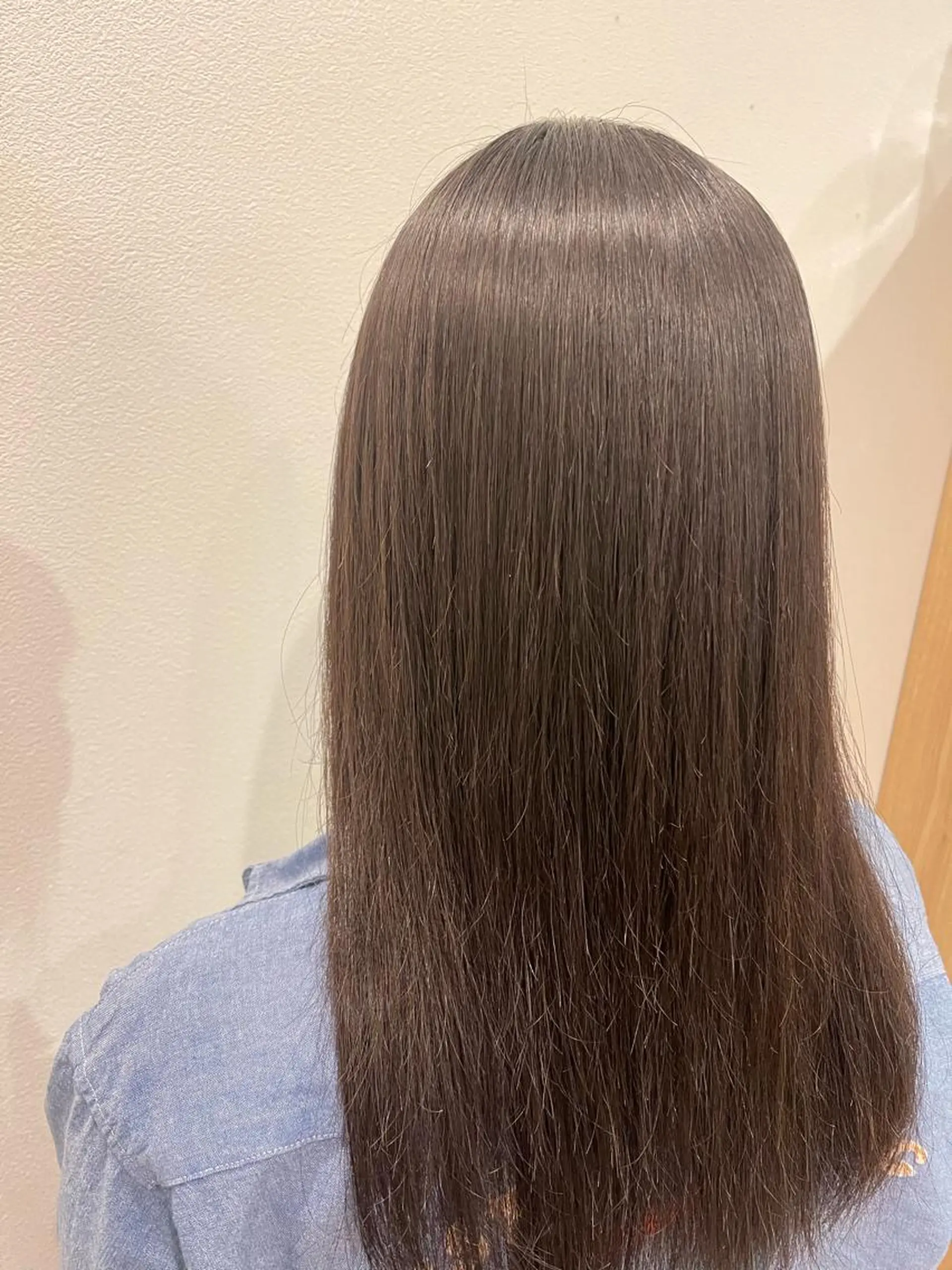 ロング 学生 縮毛矯正 La fith hair abelia【ラフィスヘアー　アベリア】石山店所属・八田 遥のヘアスタイル