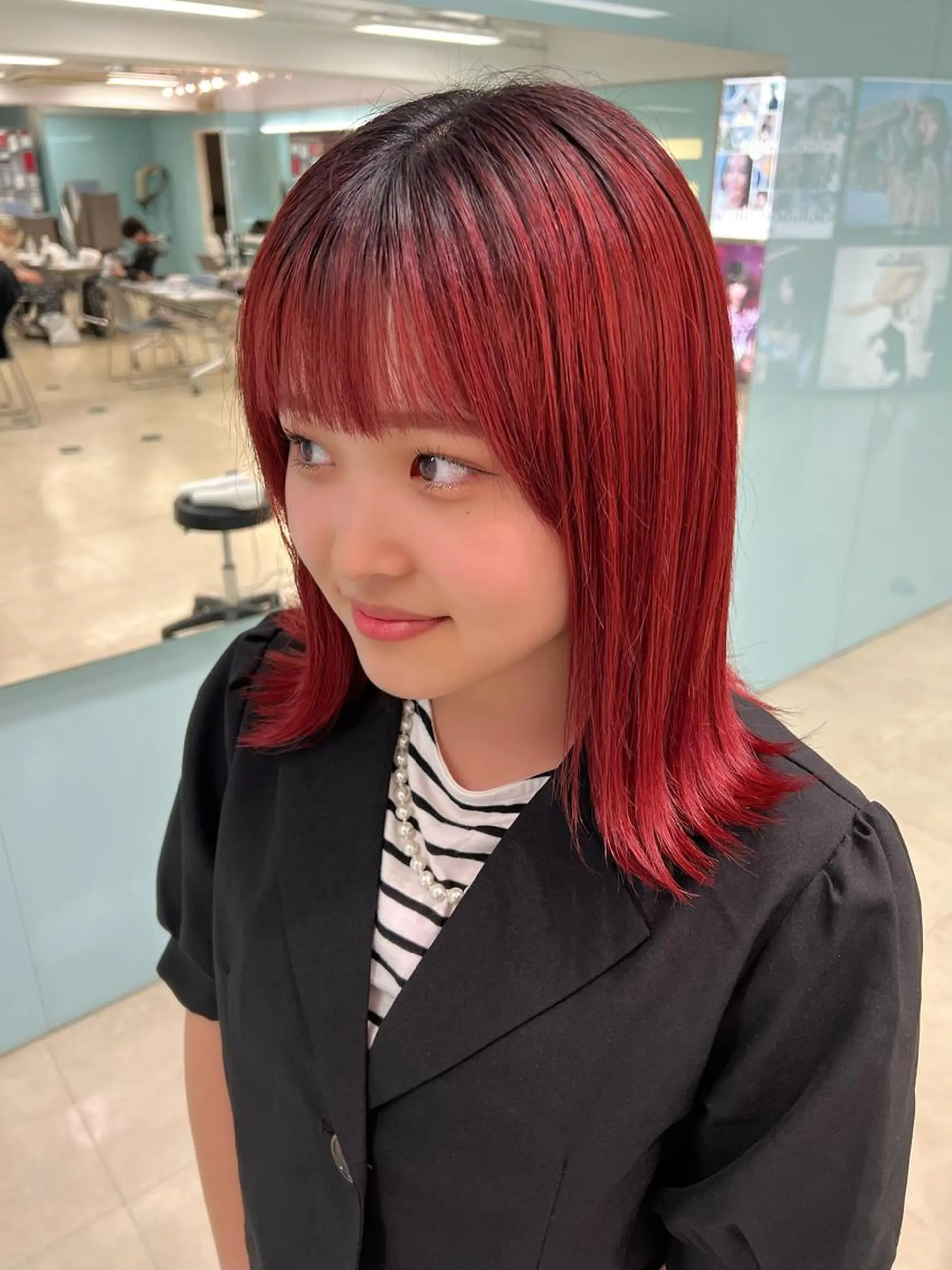 ミディアム 中宗 哲平のヘアスタイル
