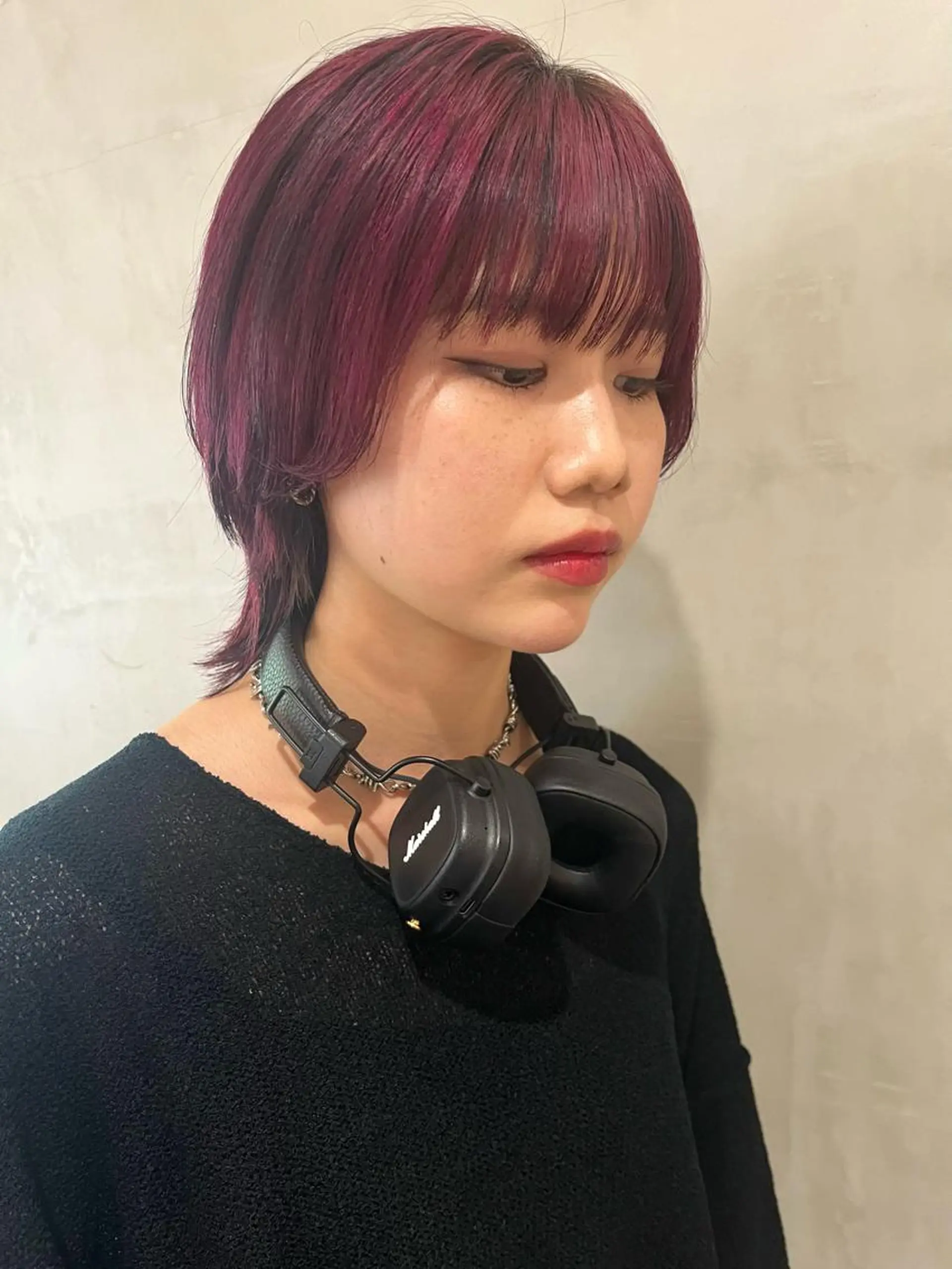 ショート カラー カット ヘアカラー トリートメント 暖色/姫カット🎀 オタク特化🎀ゆうなのヘアスタイル