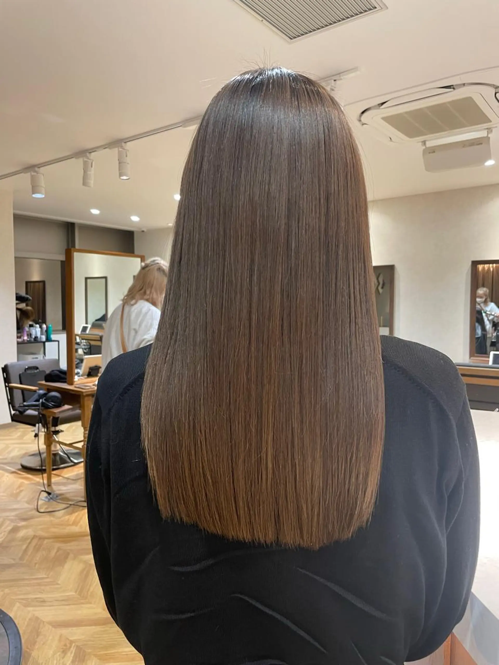 ミディアム トリートメント 縮毛矯正 トリートメント Lond  lea 🦋ayana🦋のヘアスタイル