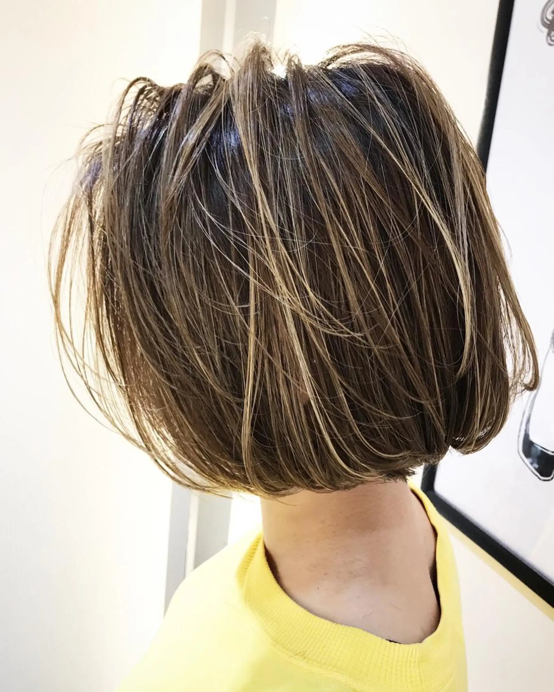 ショート カラー ハイライトカラー ハイライト 髪質改善サロン 心斎橋ARCHEのヘアスタイル