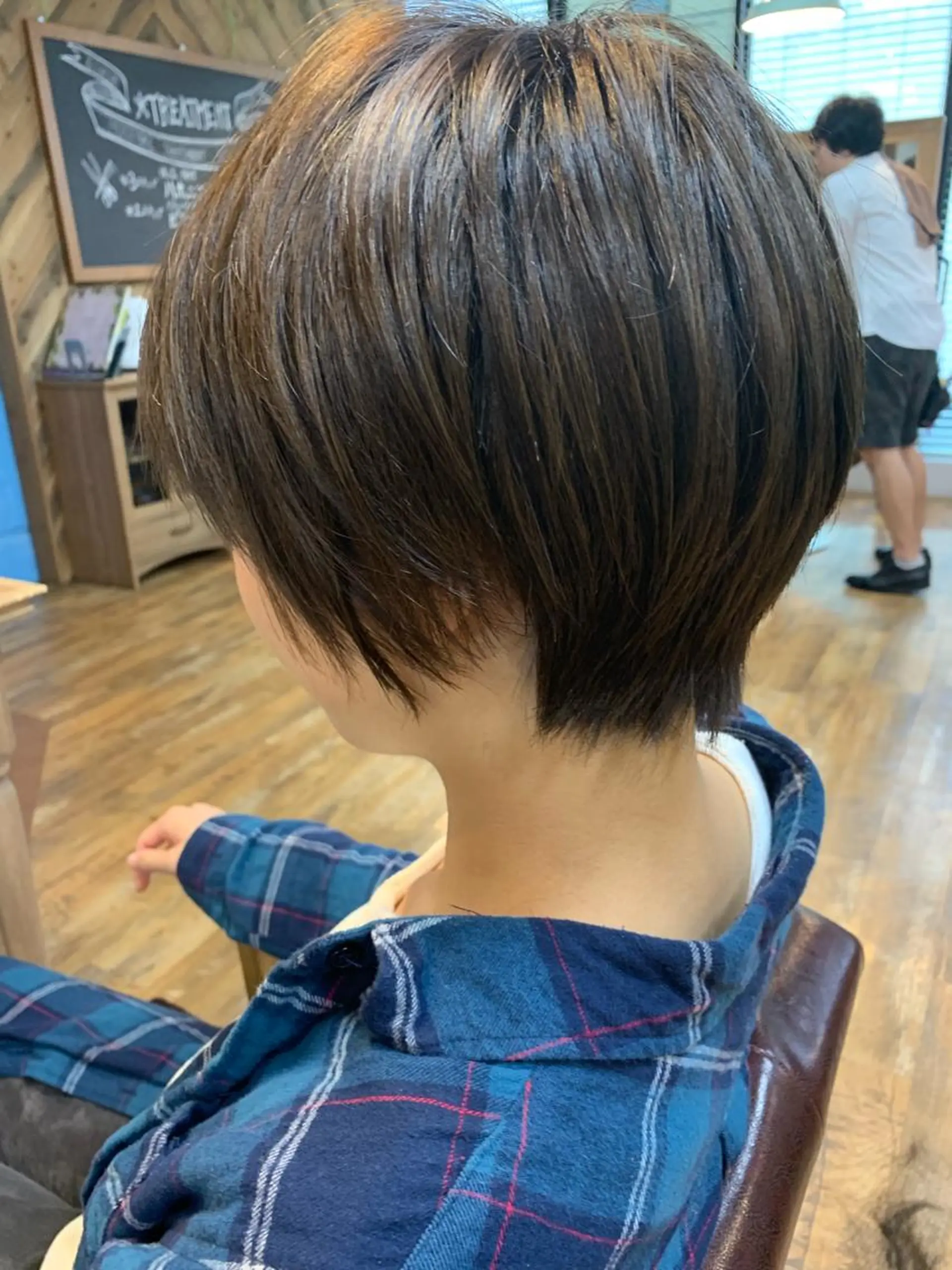 ショート カット メンズカット　パーマ 特化美容師　中野稜平のヘアスタイル
