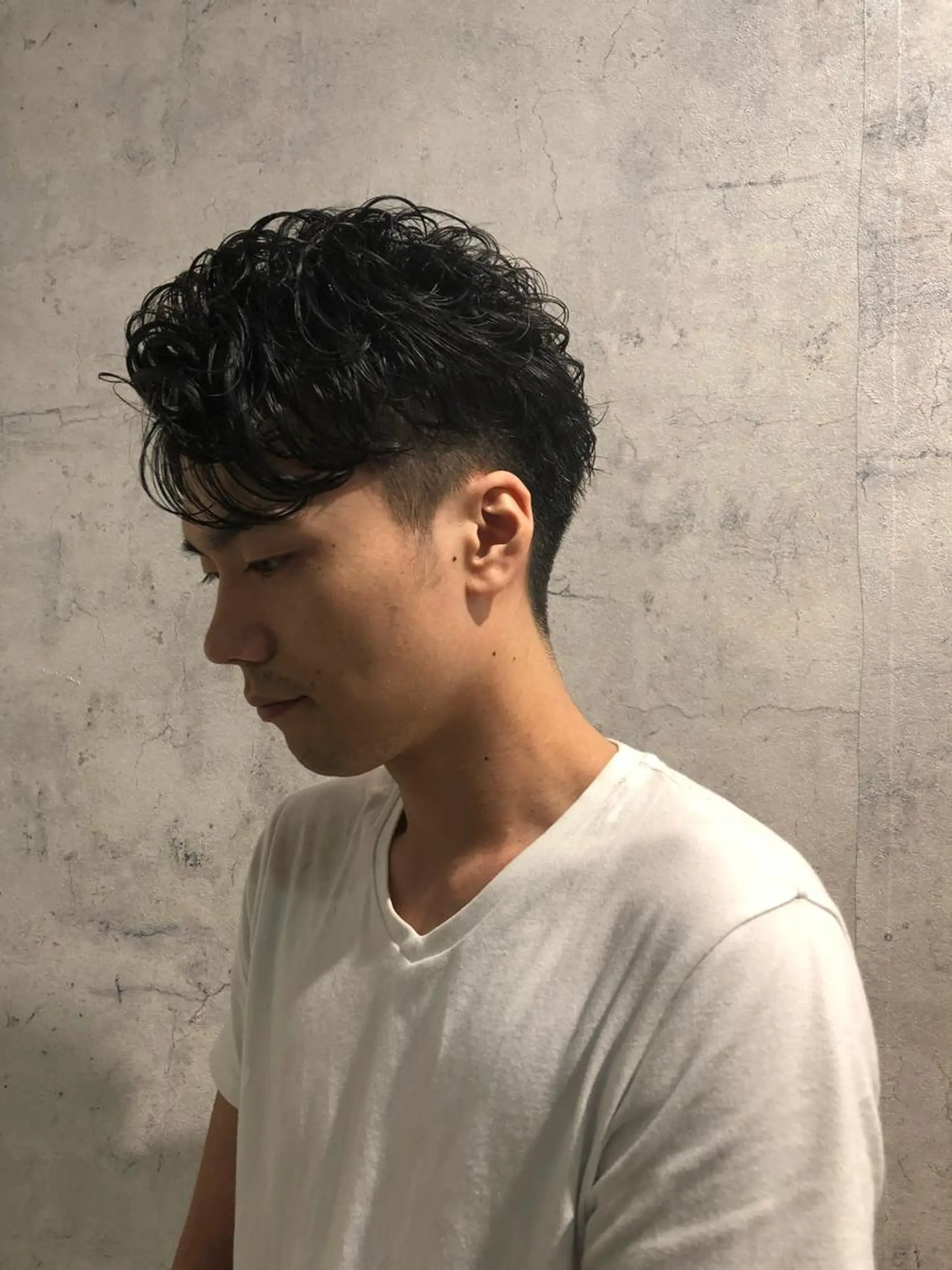 パーマ メンズ メンズパーマ salowin郡山所属・佐藤 結花のヘアスタイル