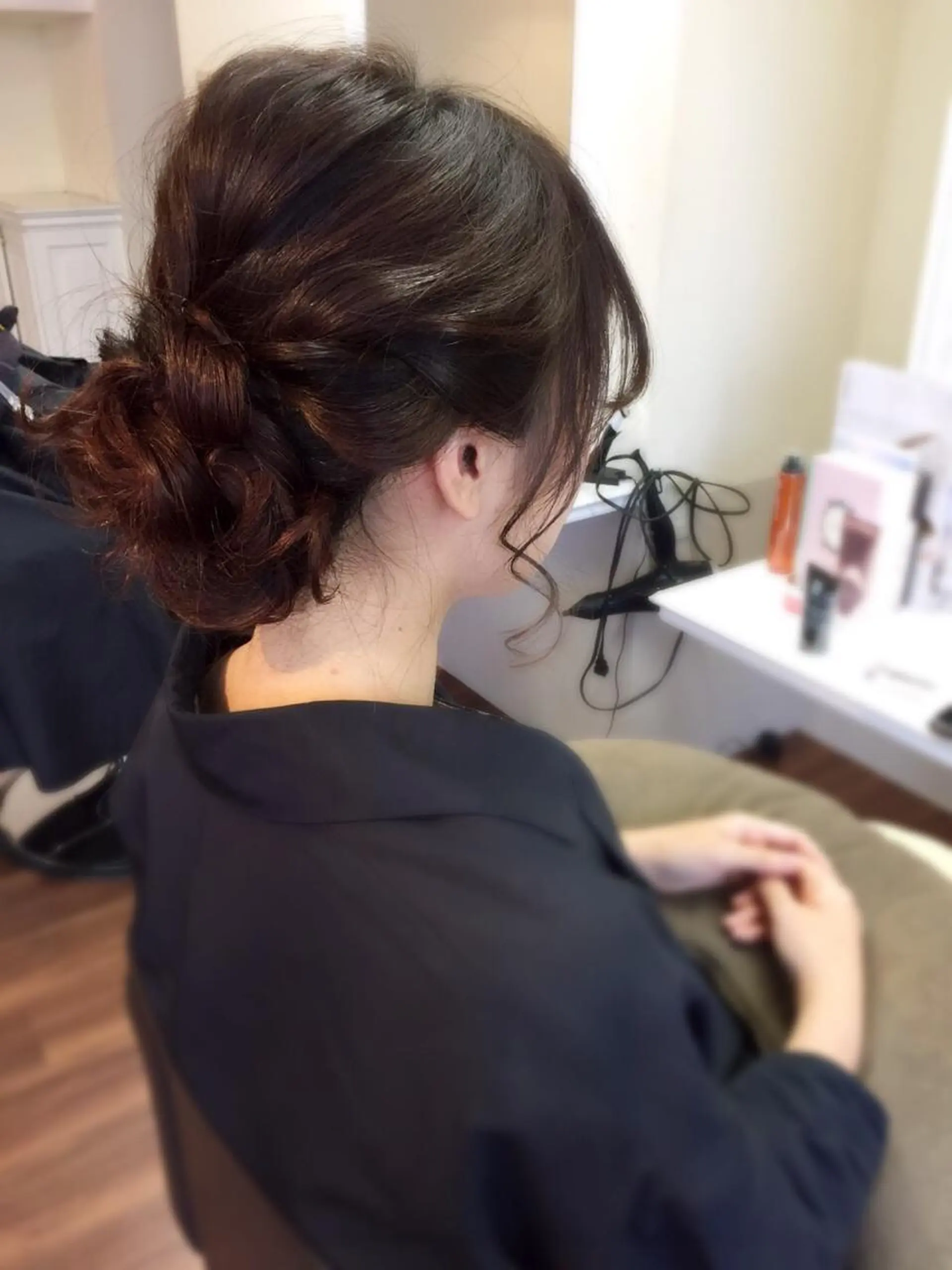 カラー ヘアアレンジ 成松 勇治のヘアスタイル